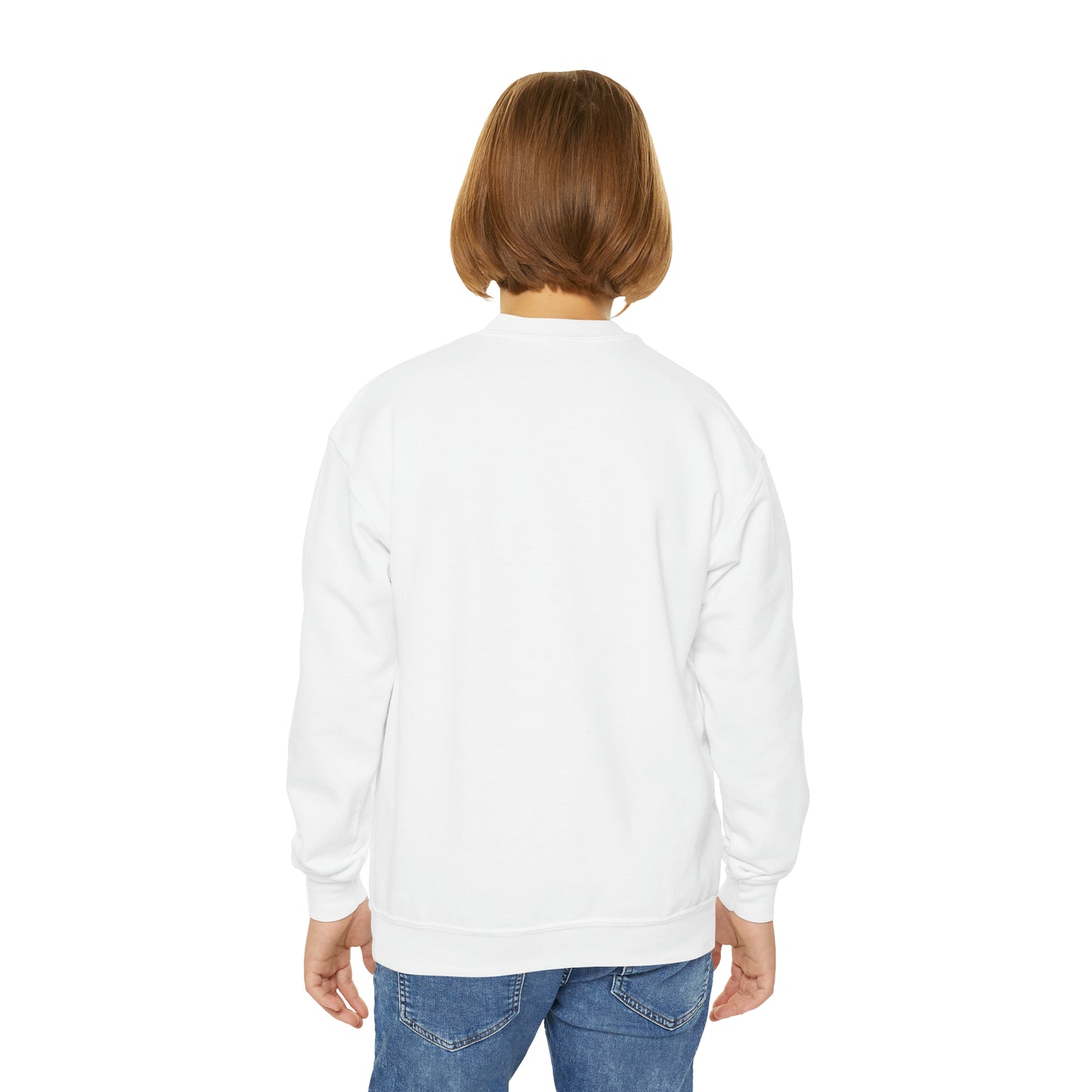 Level Up On The Nice List Youth Crewneck Sweatshirt