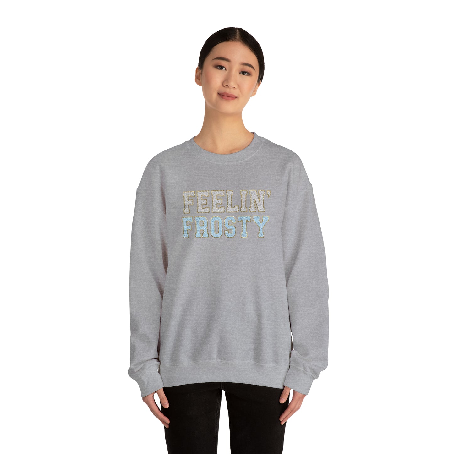 Feelin' Frosty Unisex Heavy Blend™ Crewneck Sweatshirt