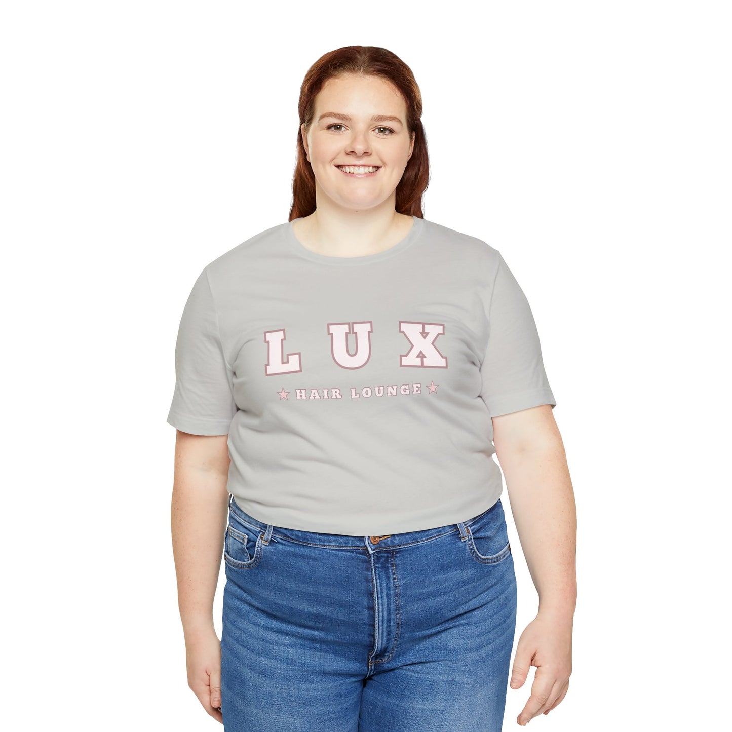 LUX Hair Lounge Unisex Jersey Short Sleeve Tee