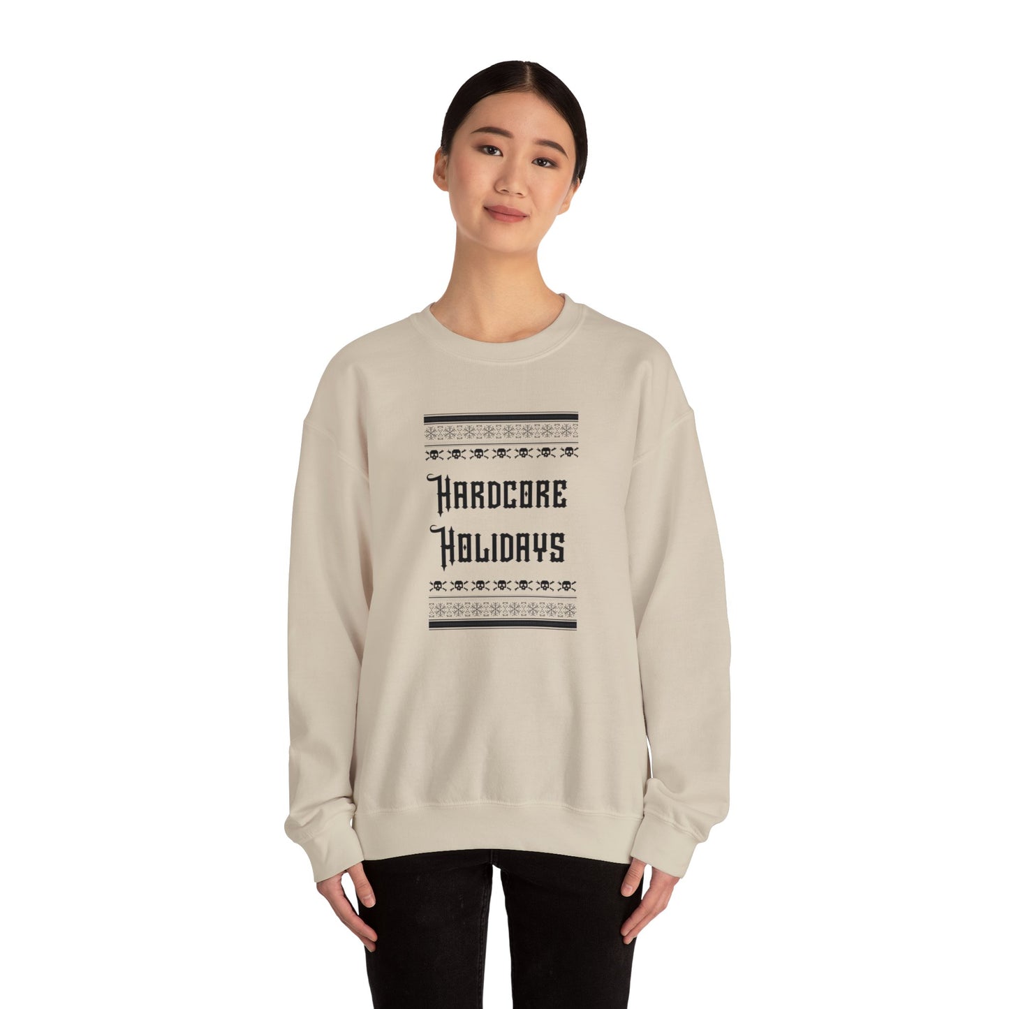 Hardcore Holidays Unisex Heavy Blend™ Crewneck Sweatshirt