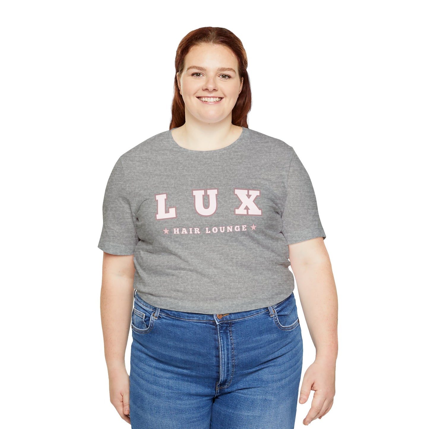 LUX Hair Lounge Unisex Jersey Short Sleeve Tee