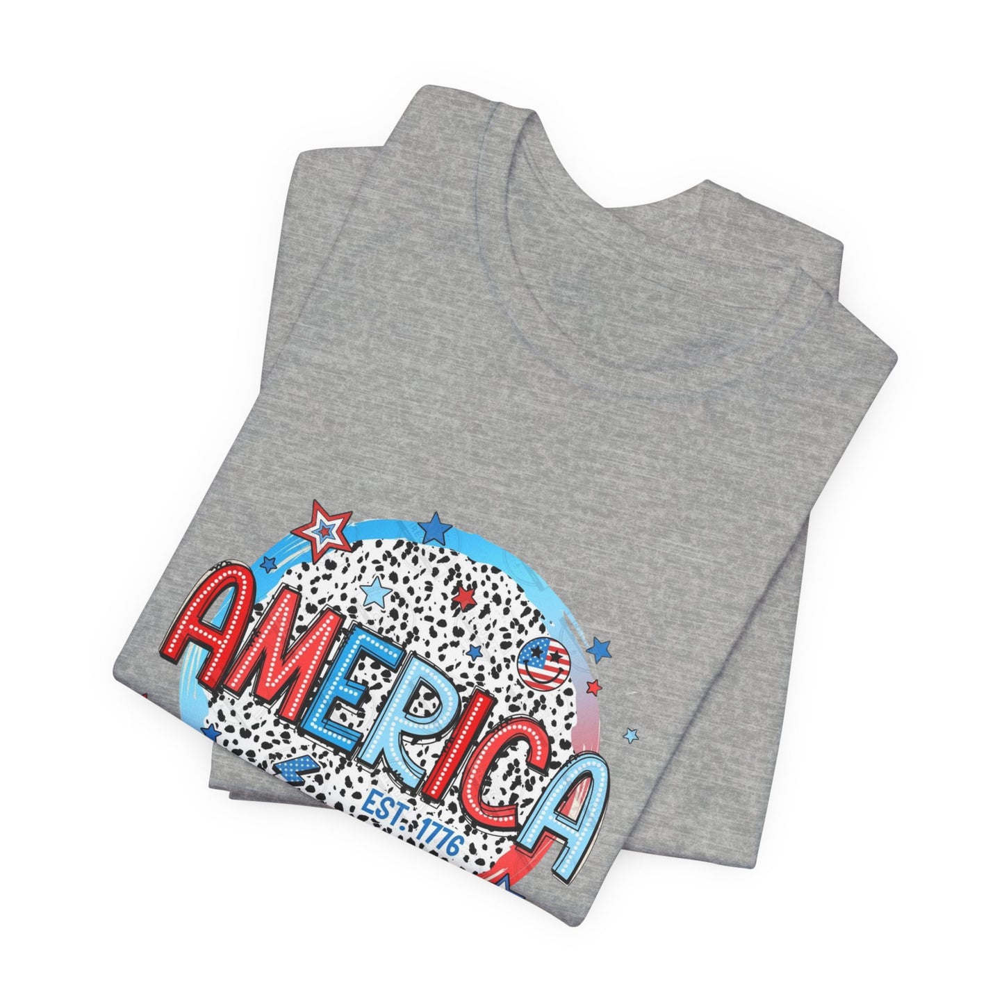 America Est 1776 Unisex Jersey Short Sleeve Tee