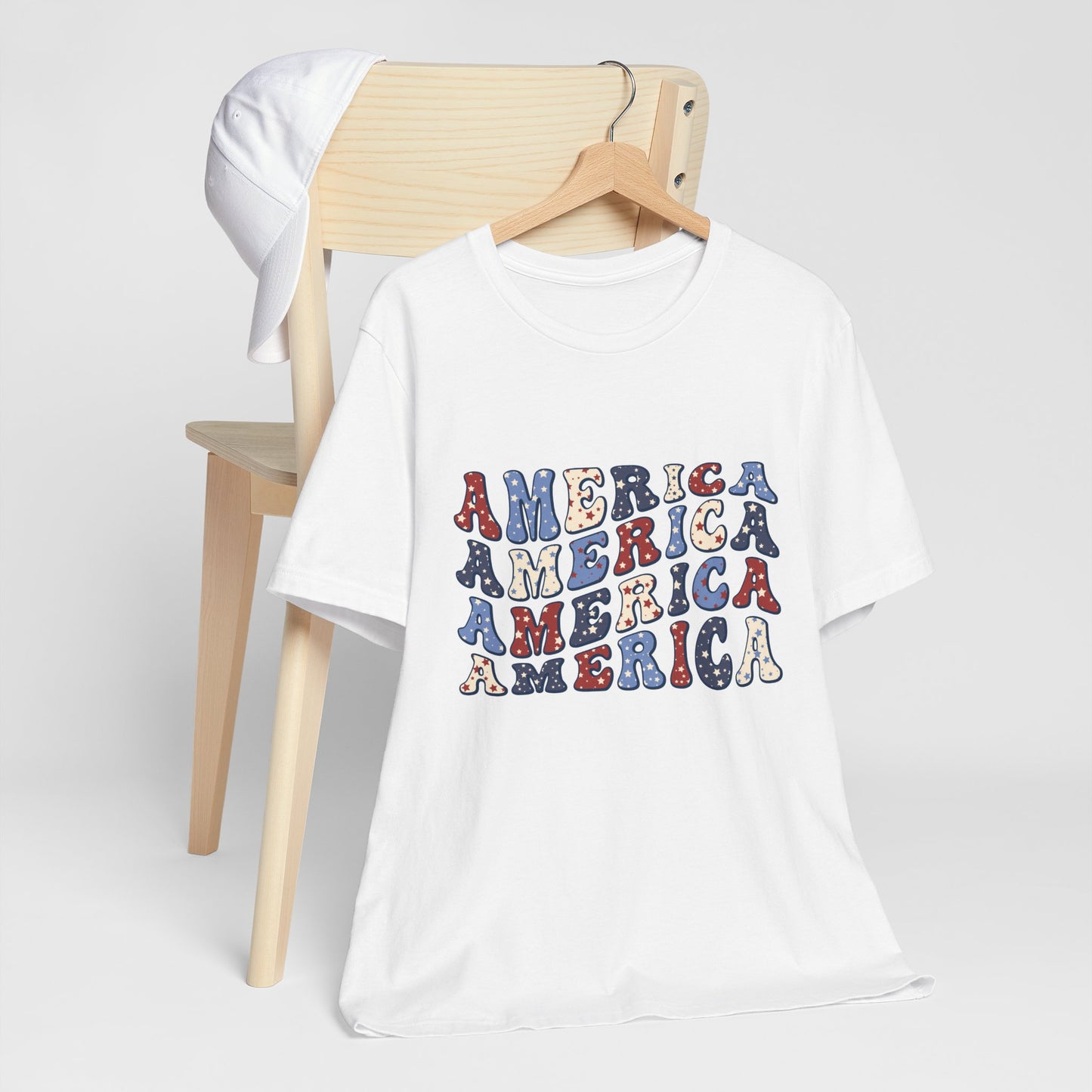 America America Unisex Jersey Short Sleeve Tee