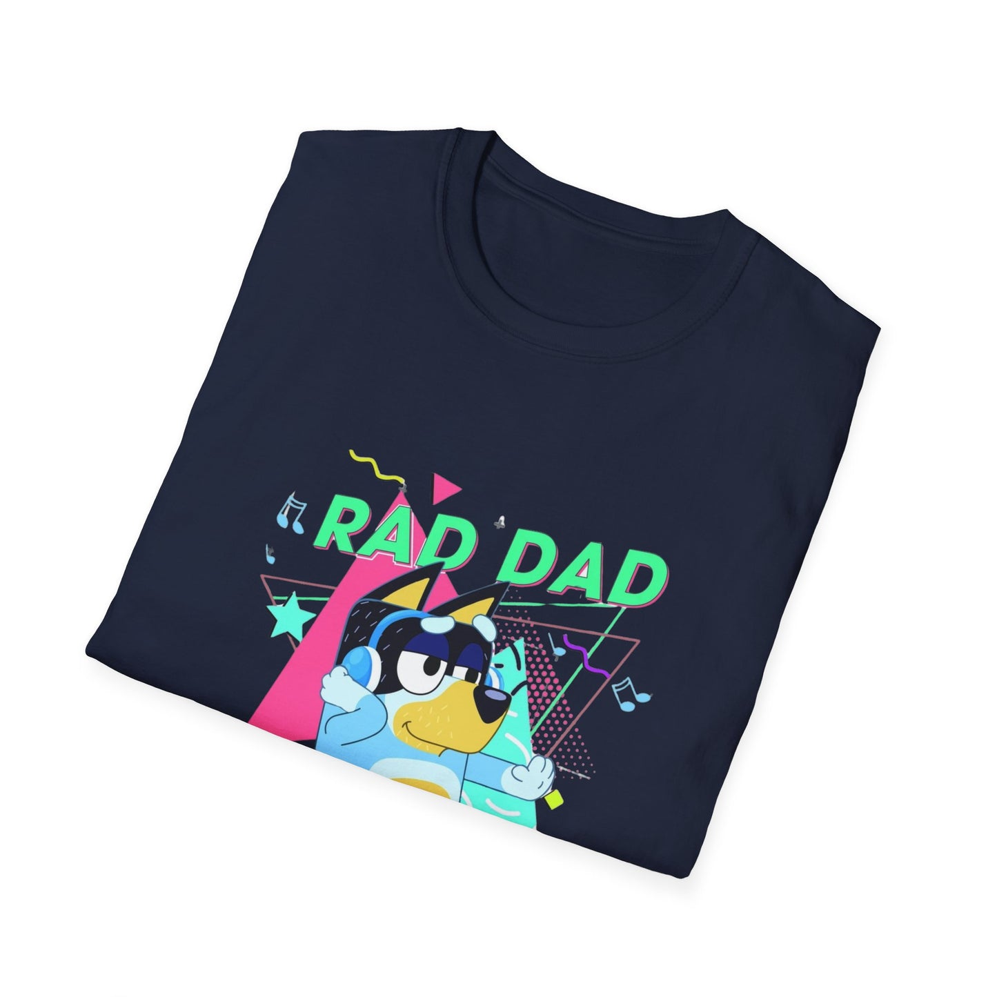 Bandit Rad Dad (Gildan) Unisex Softstyle T-Shirt