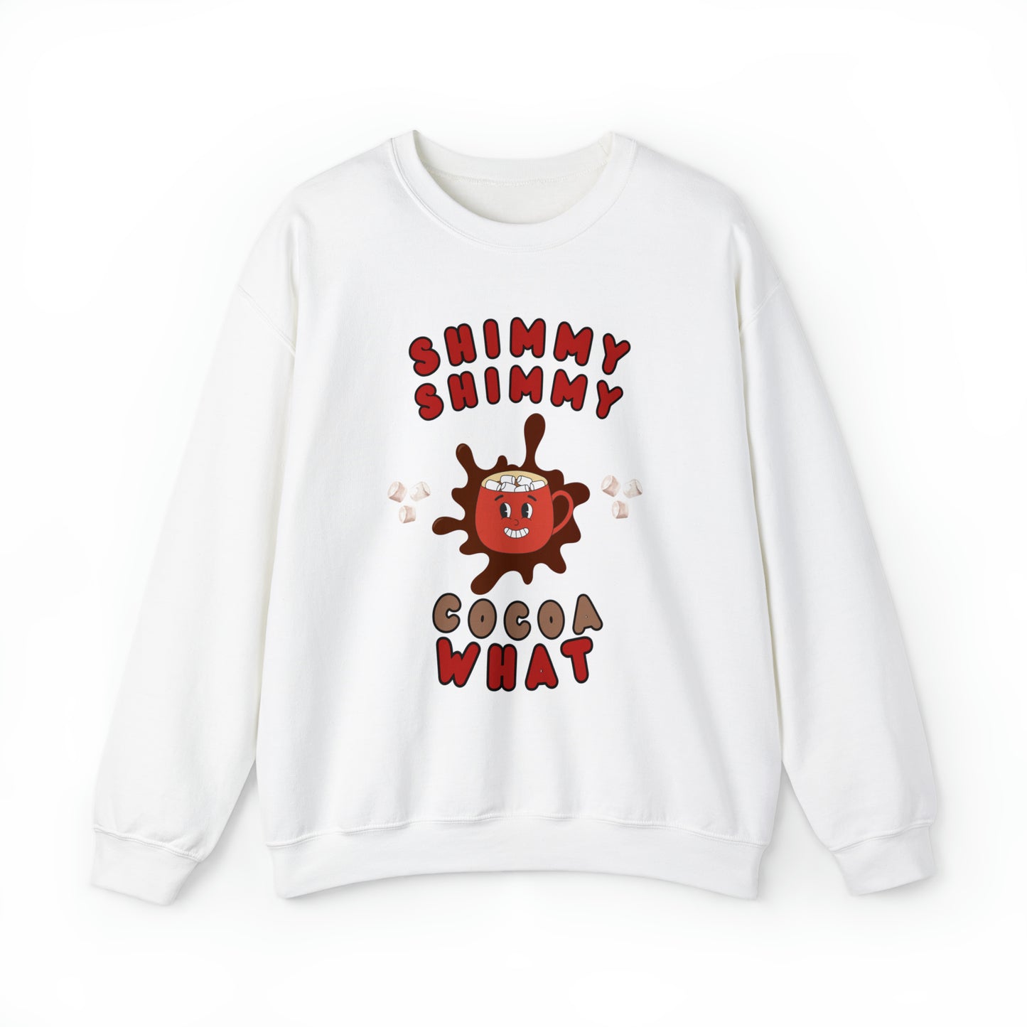 Shimmy Shimmy CoCoa What Unisex Heavy Blend™ Crewneck Sweatshirt