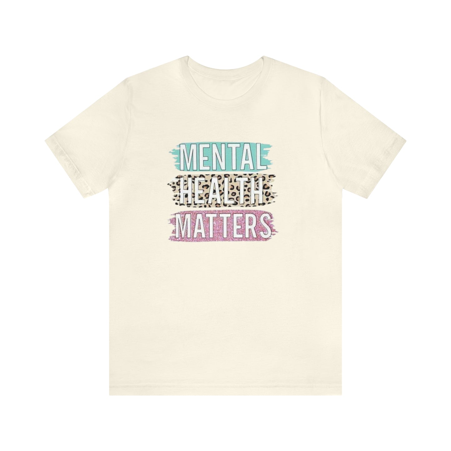 Mental Health Matters Unisex Jersey Short Sleeve Tee