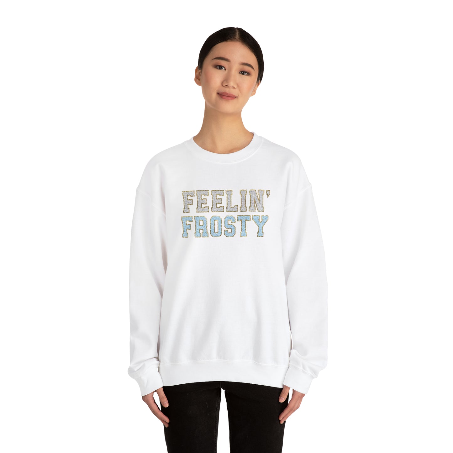 Feelin' Frosty Unisex Heavy Blend™ Crewneck Sweatshirt