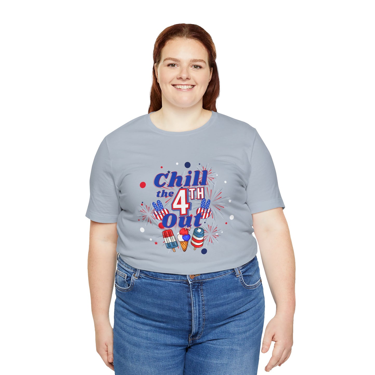 Chill the 4th Out Unisex Jersey Short Sleeve Tee