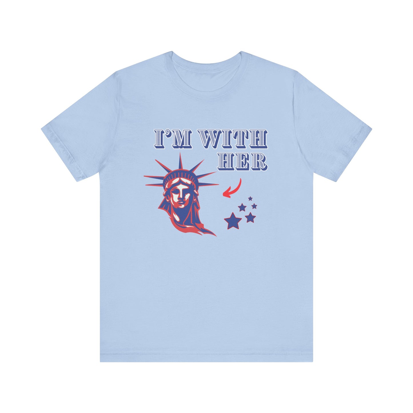 I’m With Her Unisex Jersey Short Sleeve Tee