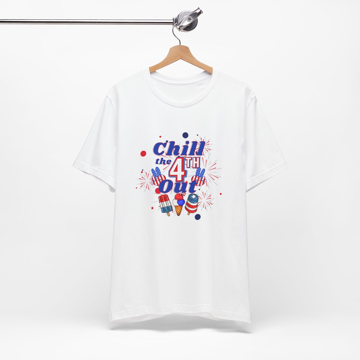 Chill the 4th Out Unisex Jersey Short Sleeve Tee