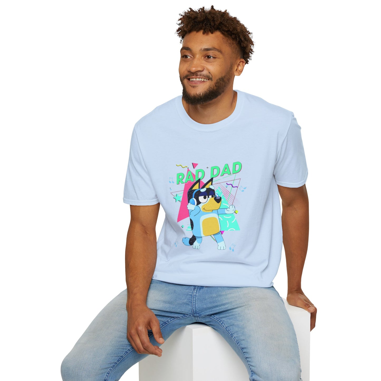 Bandit Rad Dad (Gildan) Unisex Softstyle T-Shirt