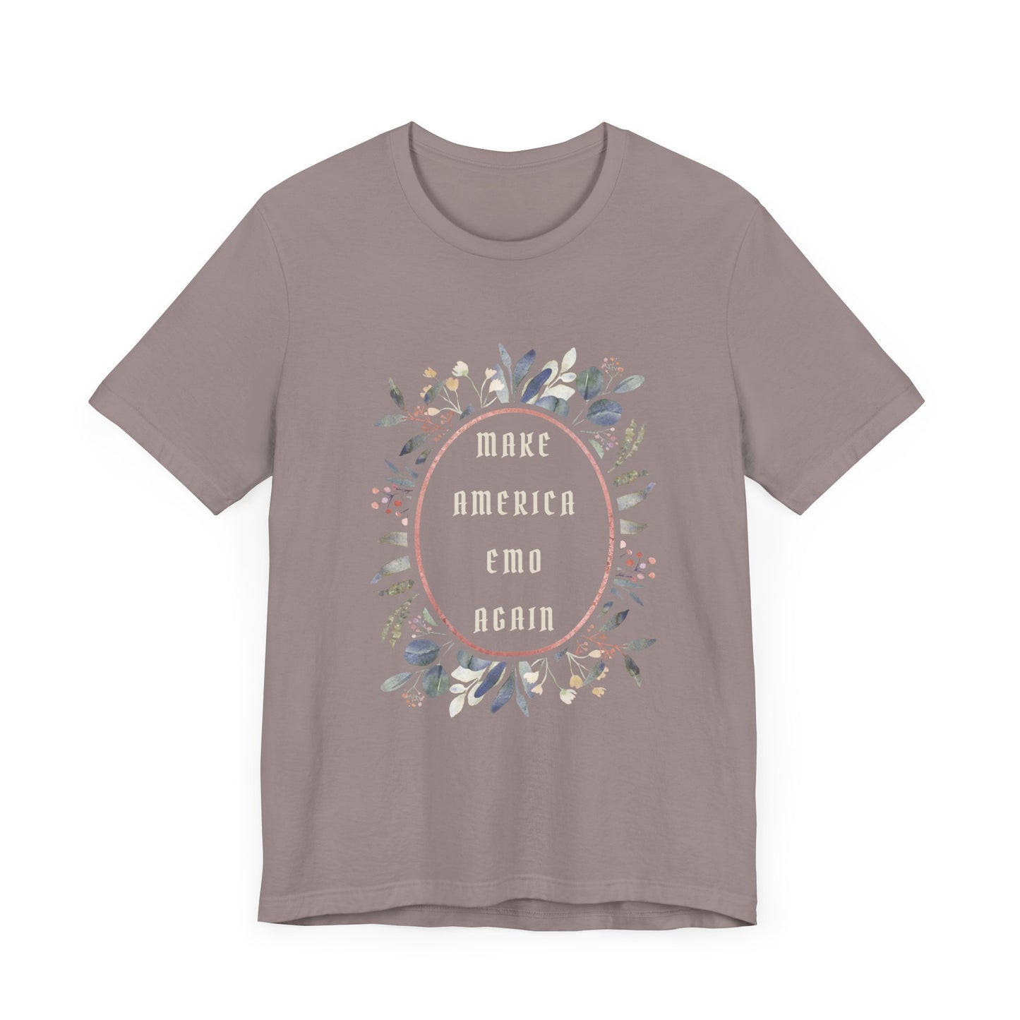 Make America Emo Again Unisex Jersey Short Sleeve Tee