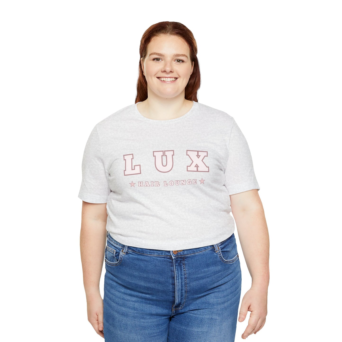 LUX Hair Lounge Unisex Jersey Short Sleeve Tee