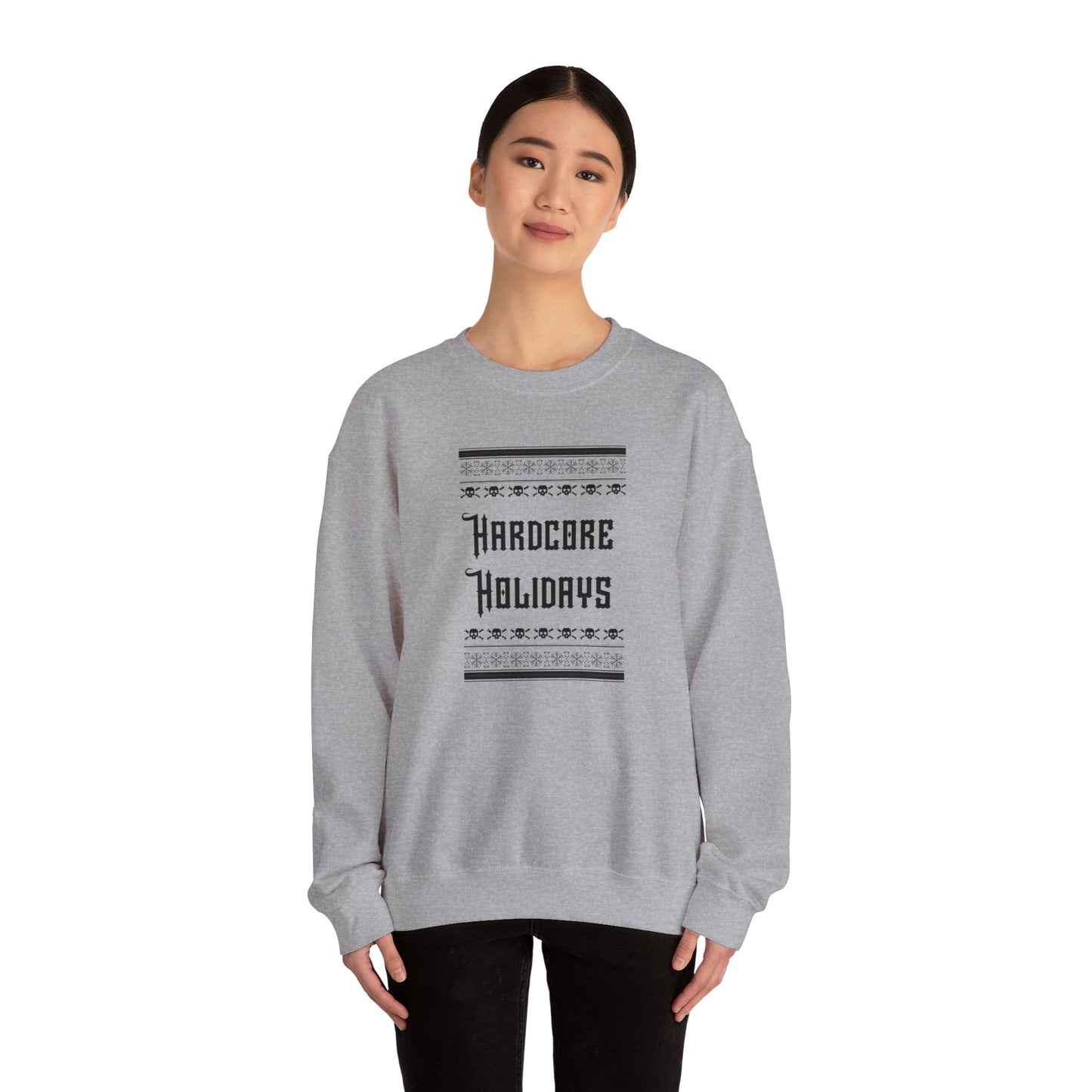 Hardcore Holidays Unisex Heavy Blend™ Crewneck Sweatshirt