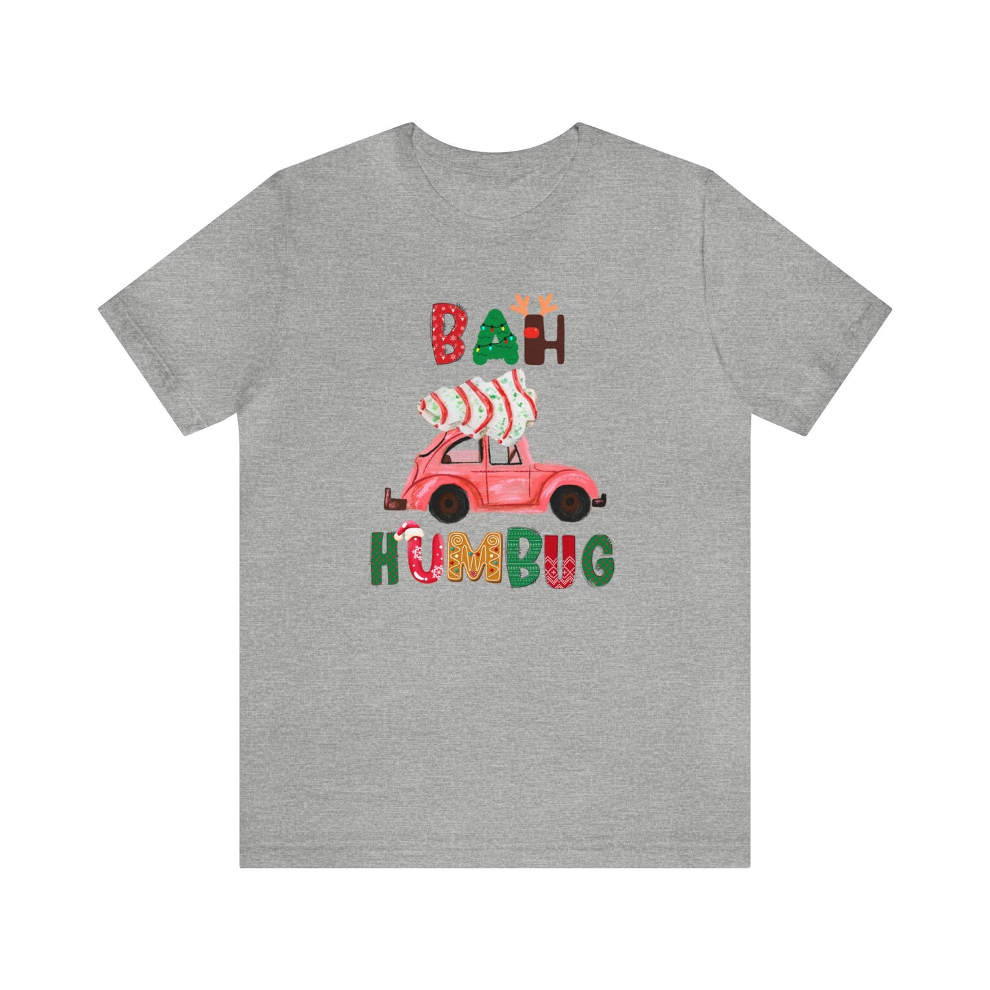 Bah Hum Bug Unisex Jersey Short Sleeve Tee