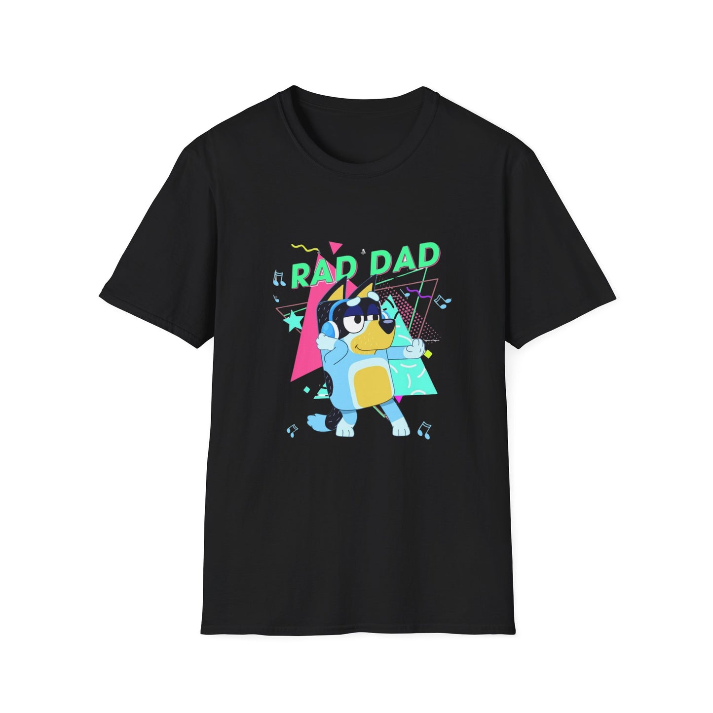 Bandit Rad Dad (Gildan) Unisex Softstyle T-Shirt