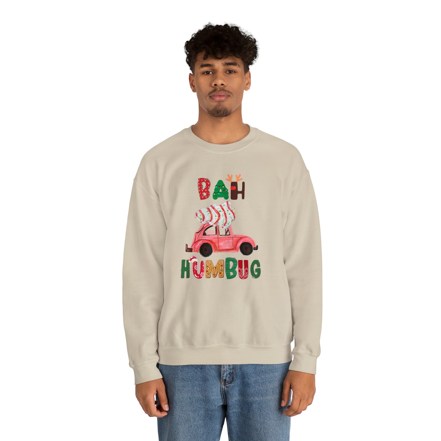 Bah Hum Bug Unisex Heavy Blend™ Crewneck Sweatshirt