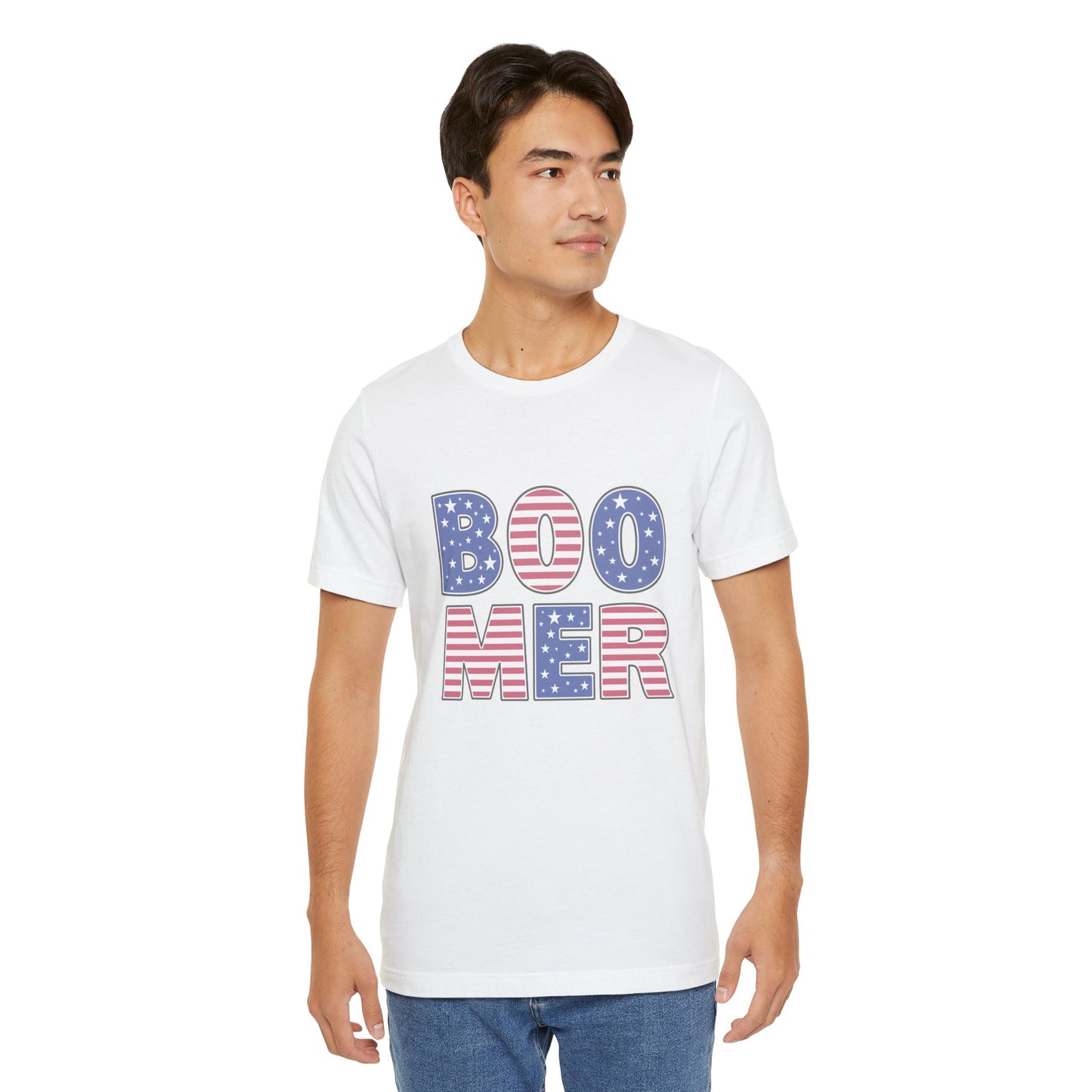 Patriotic Boomer Unisex Jersey Short Sleeve Tee