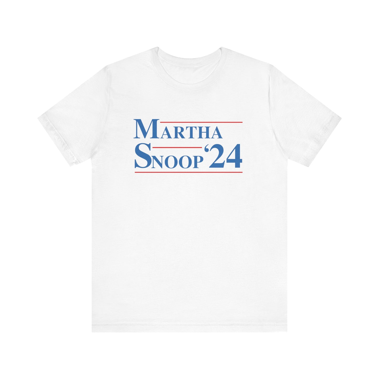 Martha, Snoop ‘24 Unisex Jersey Short Sleeve Tee