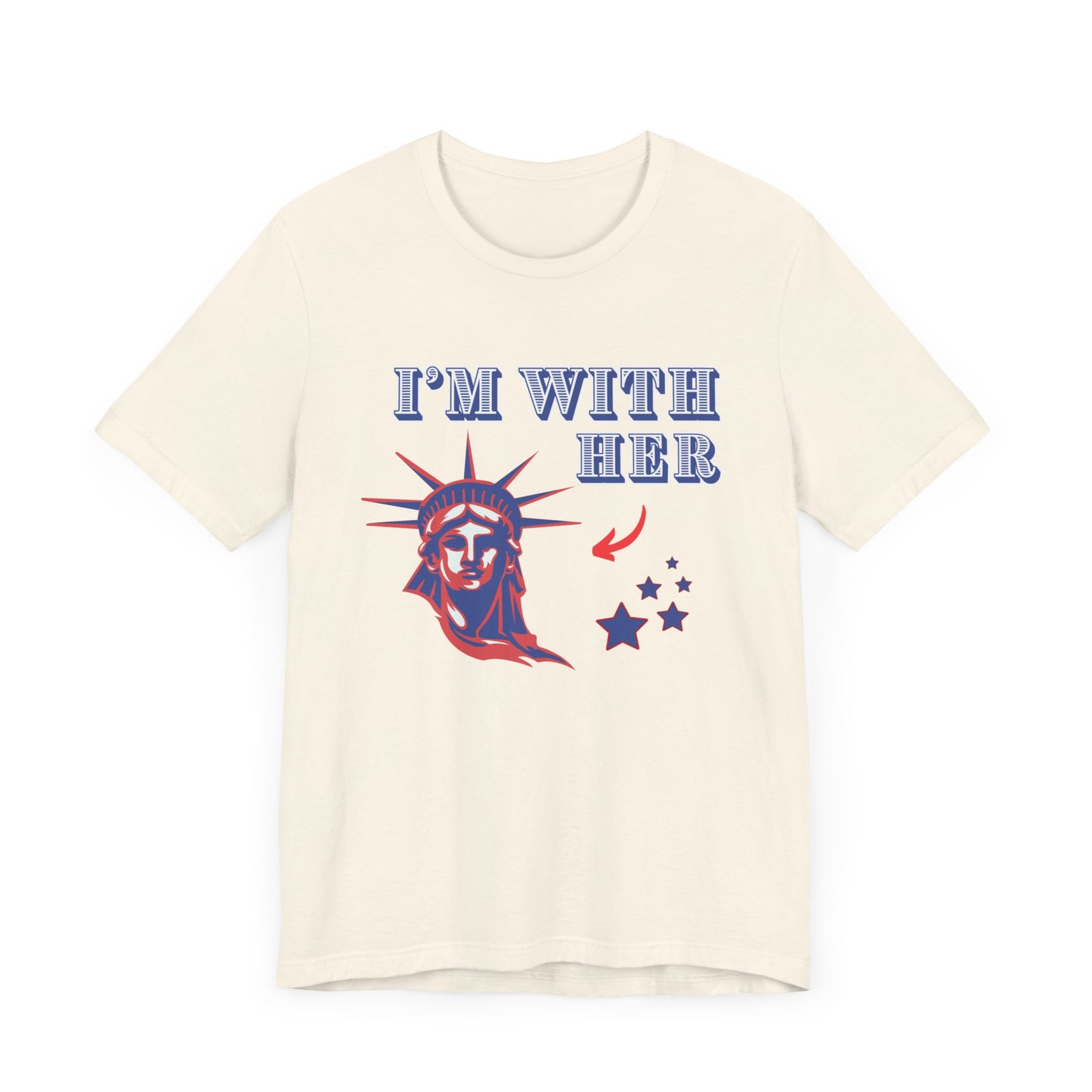 I’m With Her Unisex Jersey Short Sleeve Tee