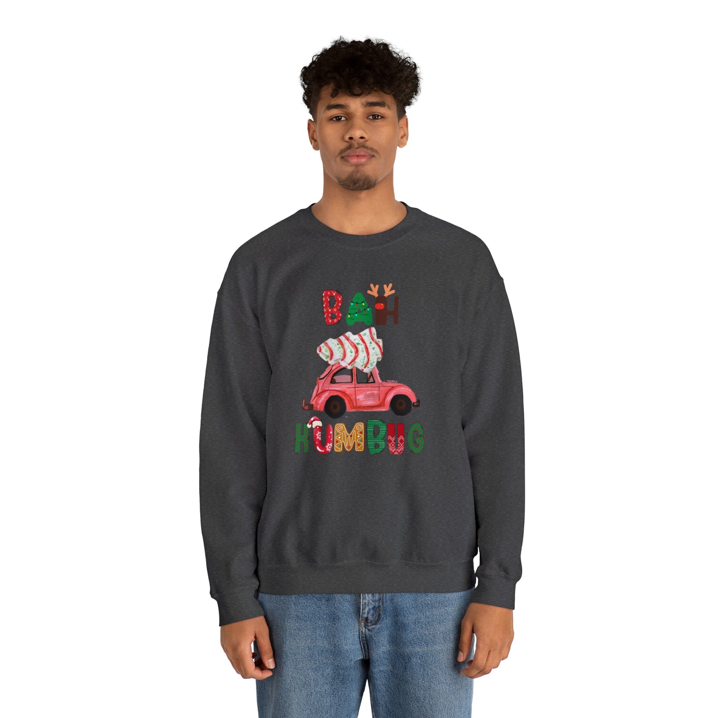 Bah Hum Bug Unisex Heavy Blend™ Crewneck Sweatshirt