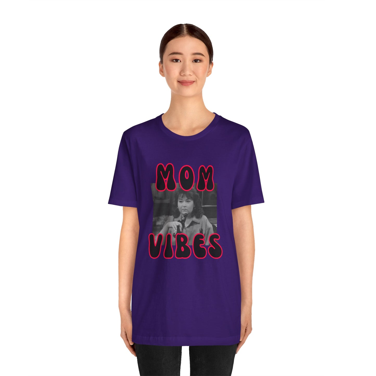 TV Mom Vibes Rosanne Unisex Jersey Short Sleeve Tee