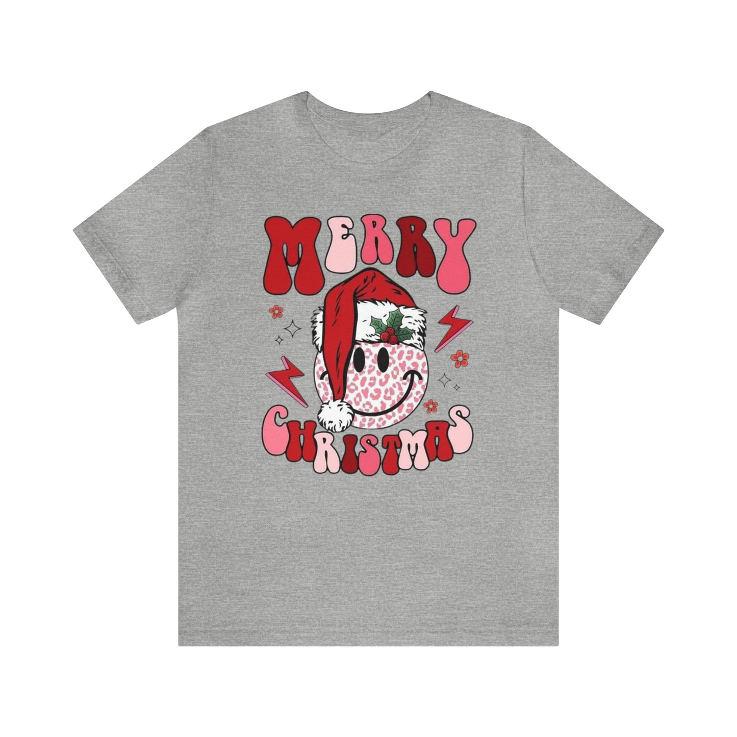 Smiley Christmas Unisex Jersey Short Sleeve Tee