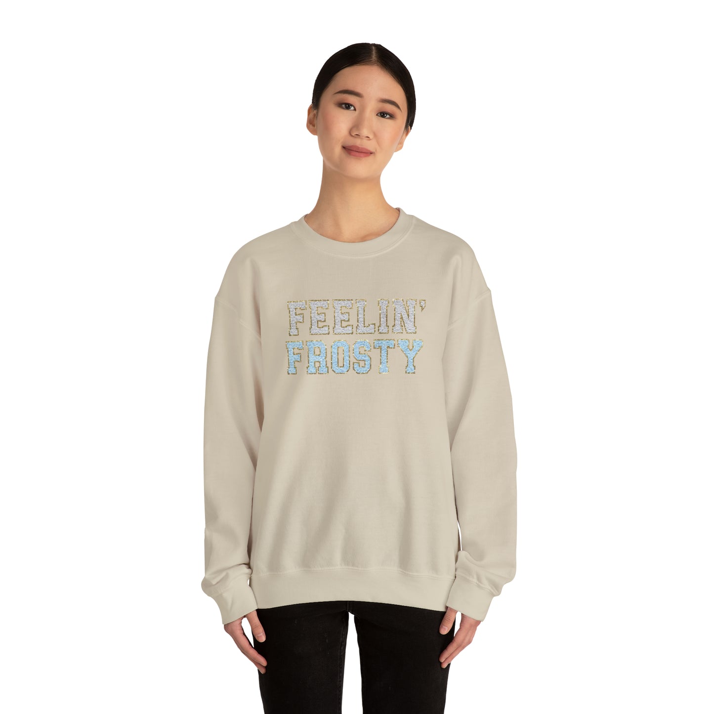 Feelin' Frosty Unisex Heavy Blend™ Crewneck Sweatshirt