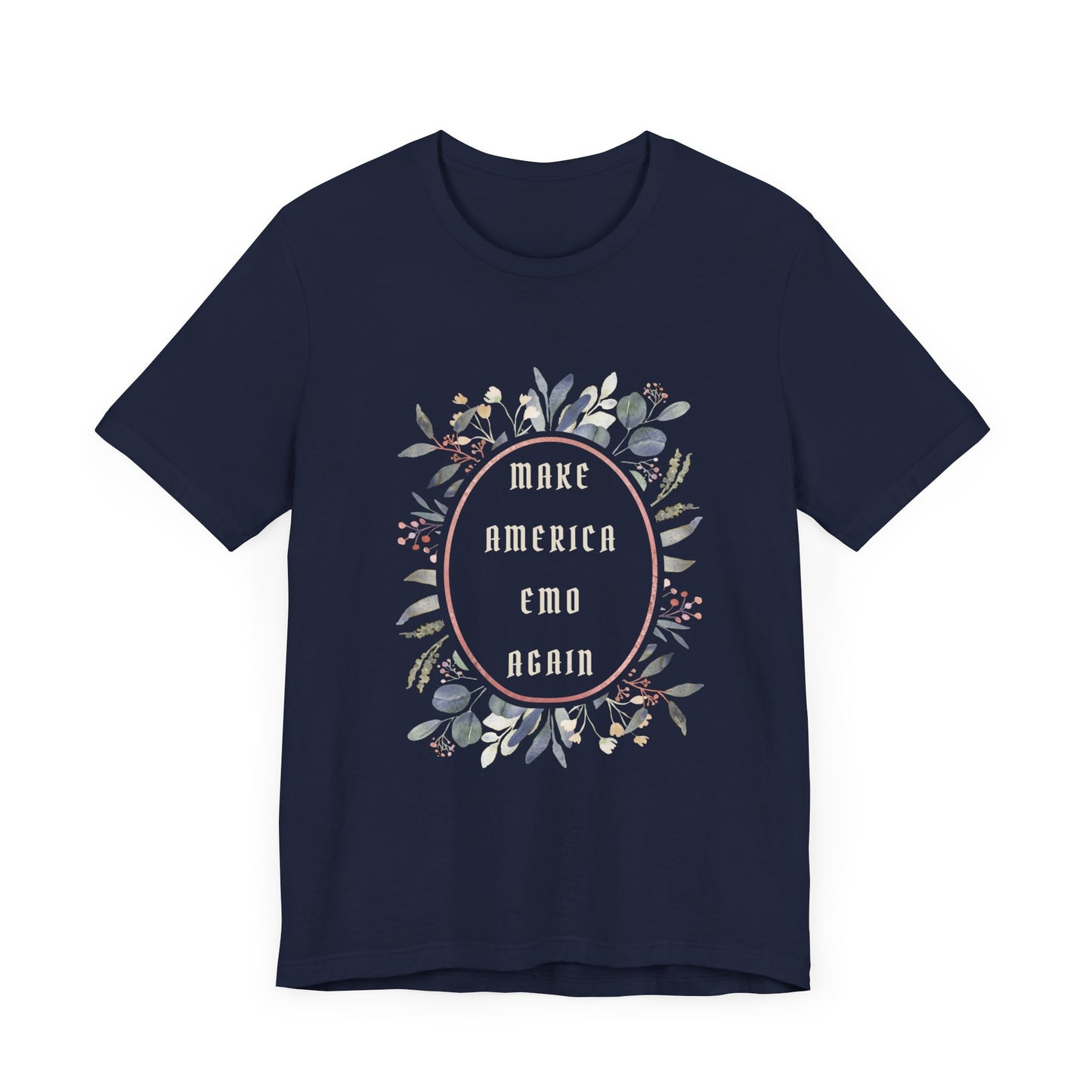 Make America Emo Again Unisex Jersey Short Sleeve Tee