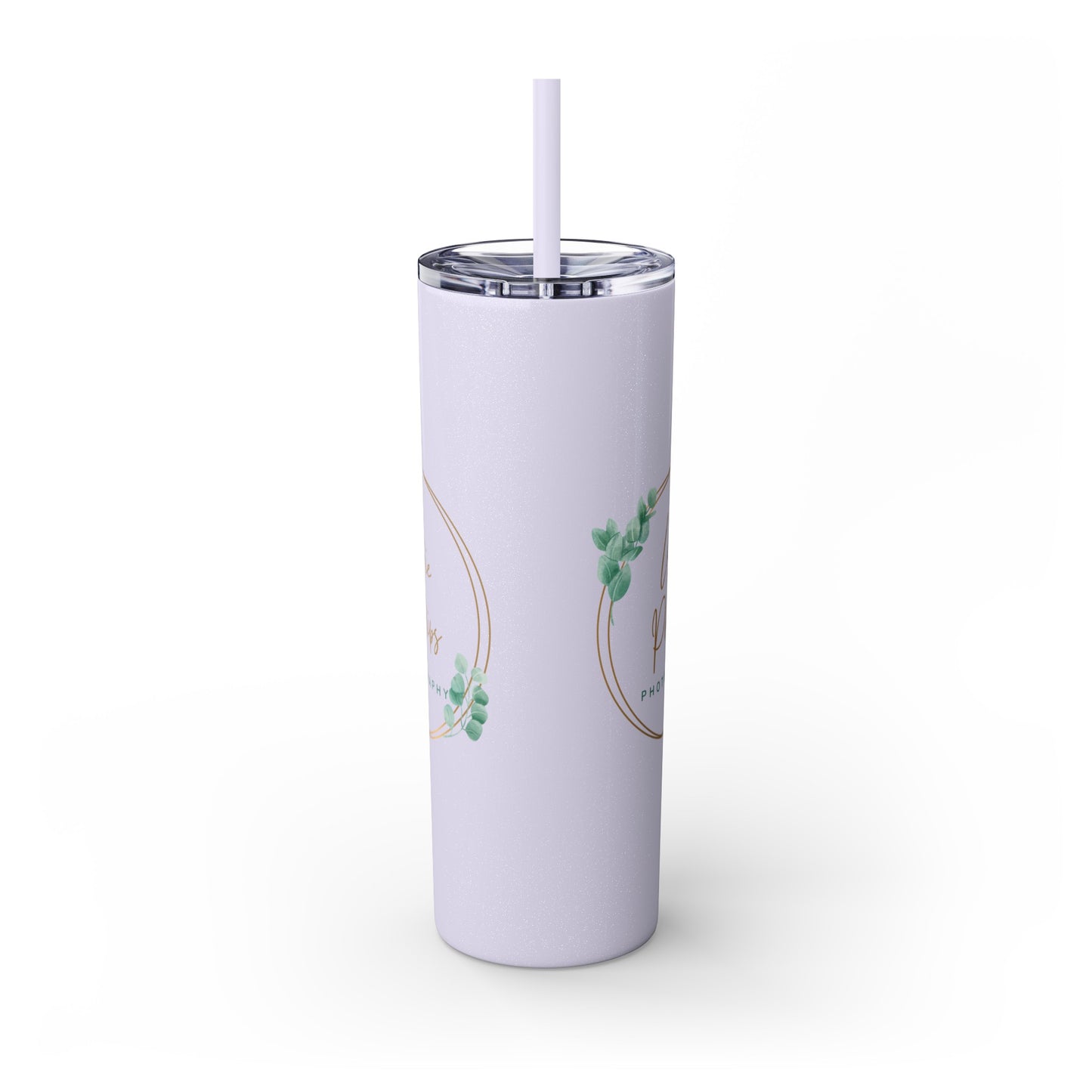 Leslie Phillips Photography Skinny Tumbler with Straw, 20oz