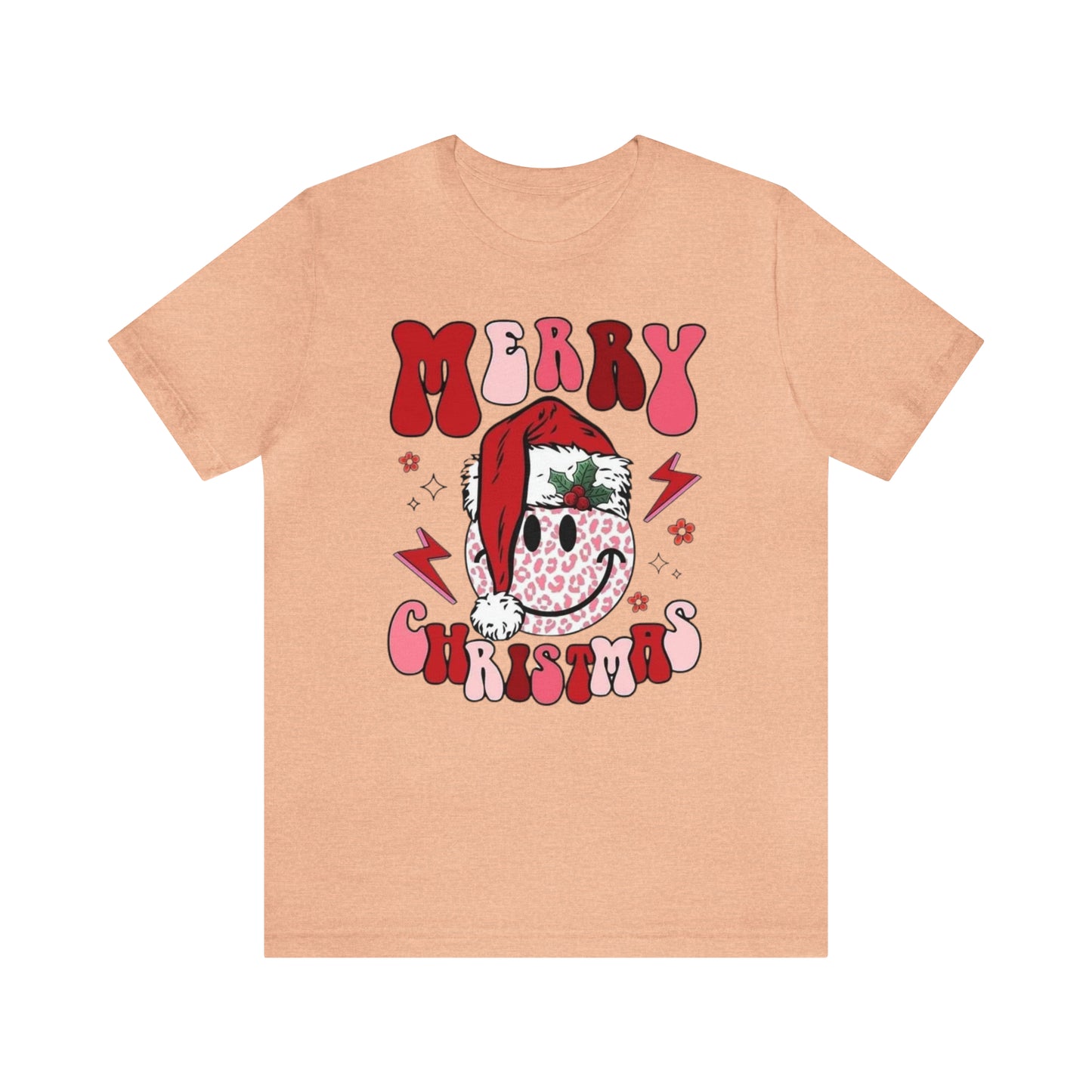 Smiley Christmas Unisex Jersey Short Sleeve Tee