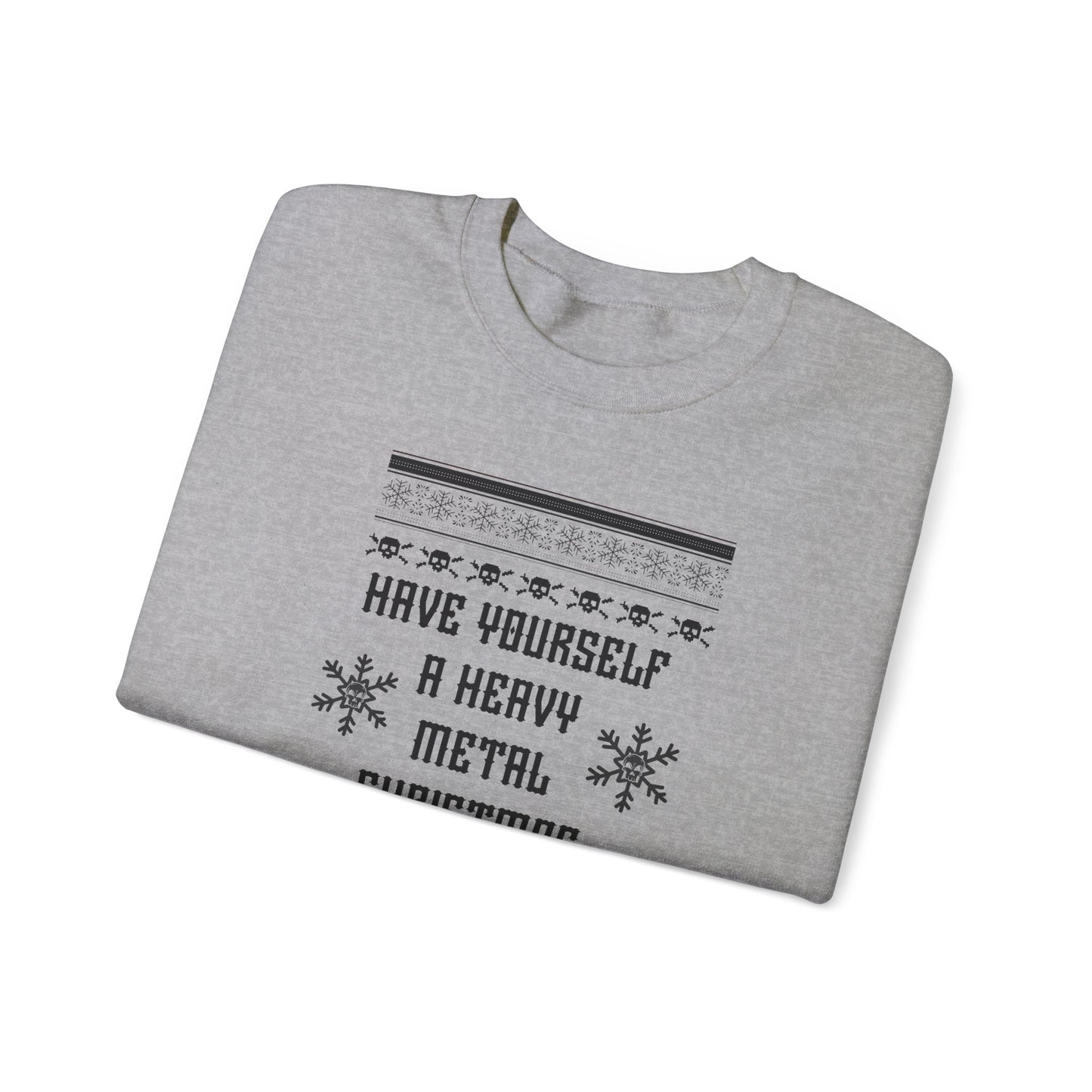 Have Yourself A Heavy Metal Christmas Unisex Heavy Blend™ Crewneck Sweatshirt