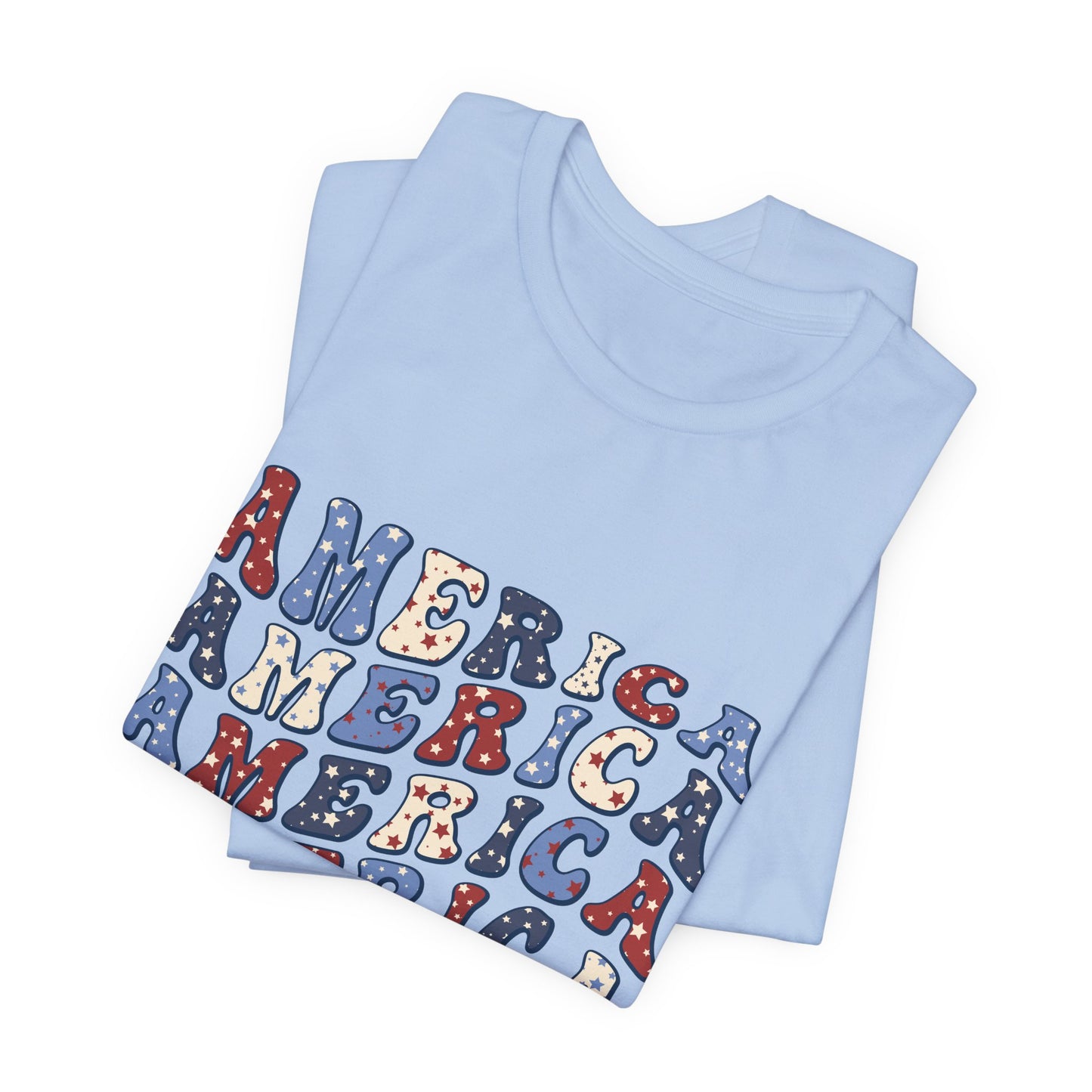 America America Unisex Jersey Short Sleeve Tee