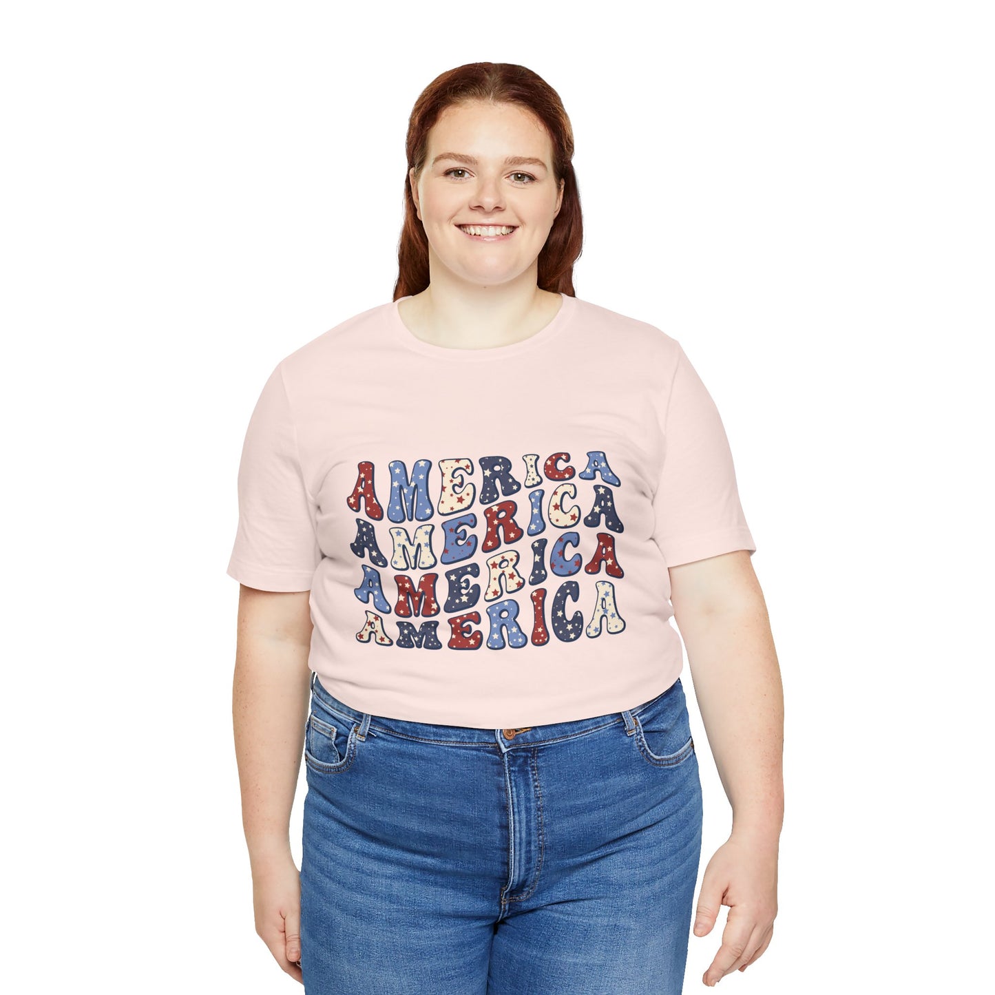 America America Unisex Jersey Short Sleeve Tee