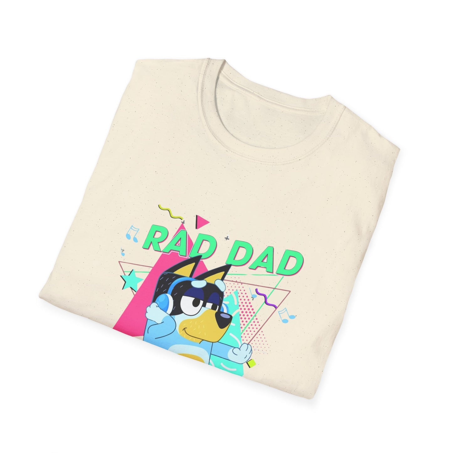 Bandit Rad Dad (Gildan) Unisex Softstyle T-Shirt