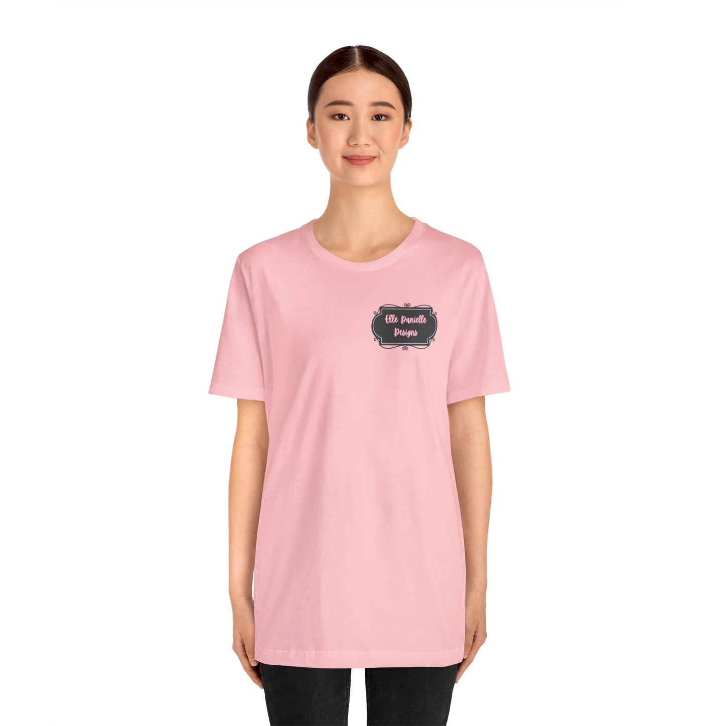 Elle Danielle Bow Design Unisex Jersey Short Sleeve Tee