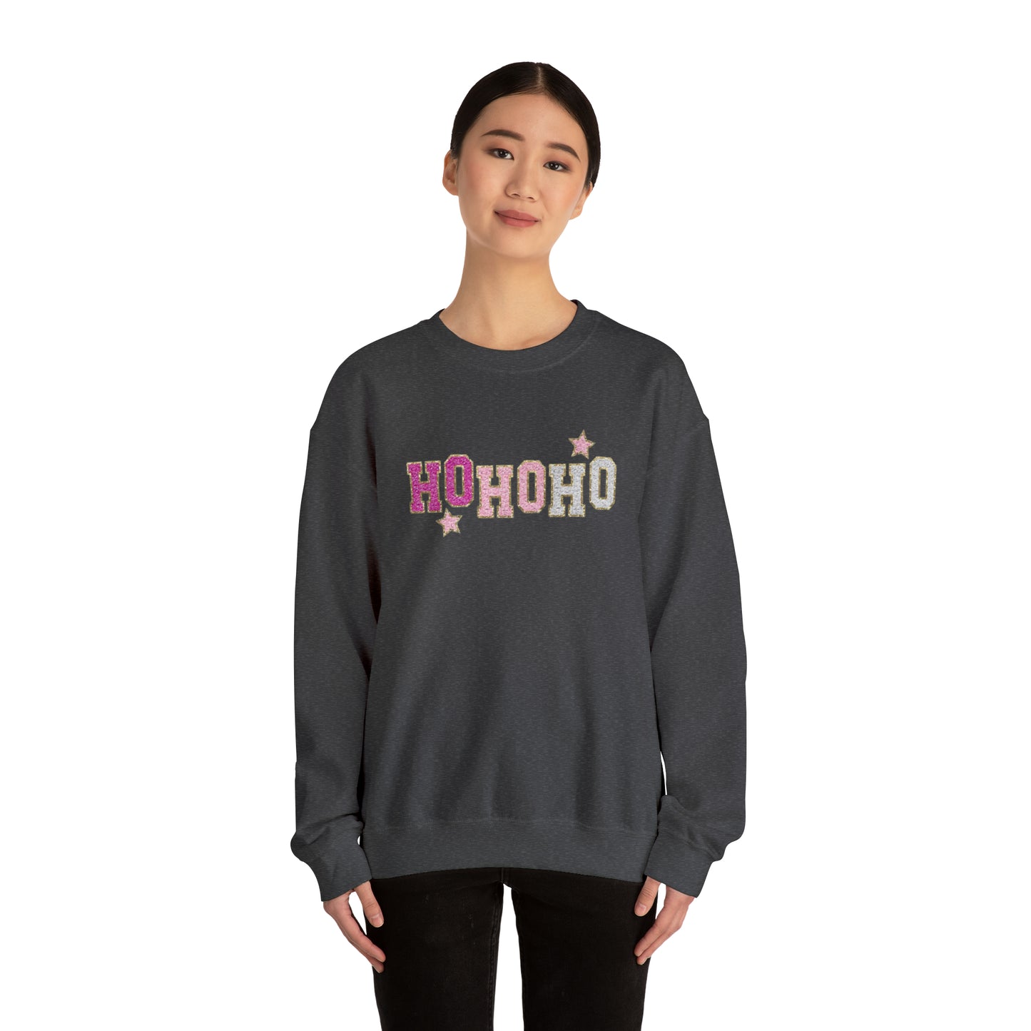 Ho Ho Ho Unisex Heavy Blend™ Crewneck Sweatshirt