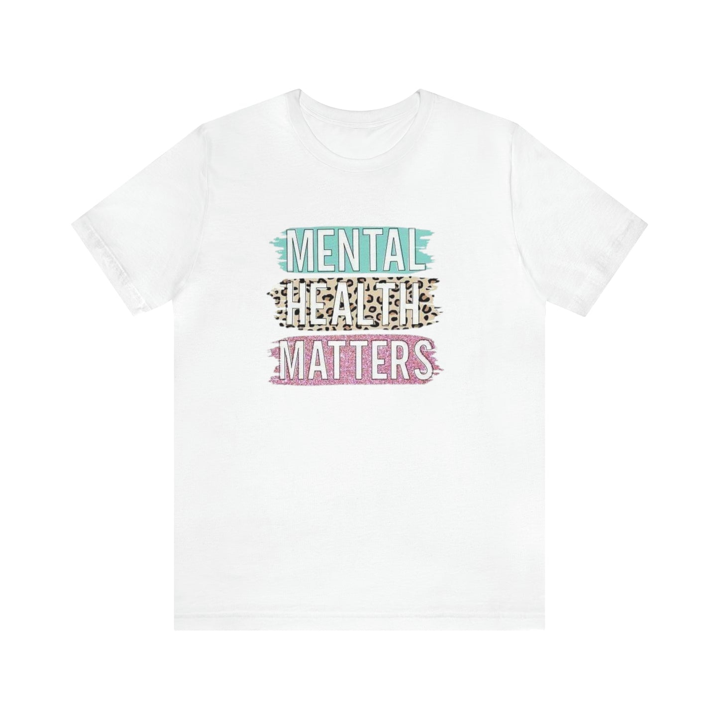 Mental Health Matters Unisex Jersey Short Sleeve Tee