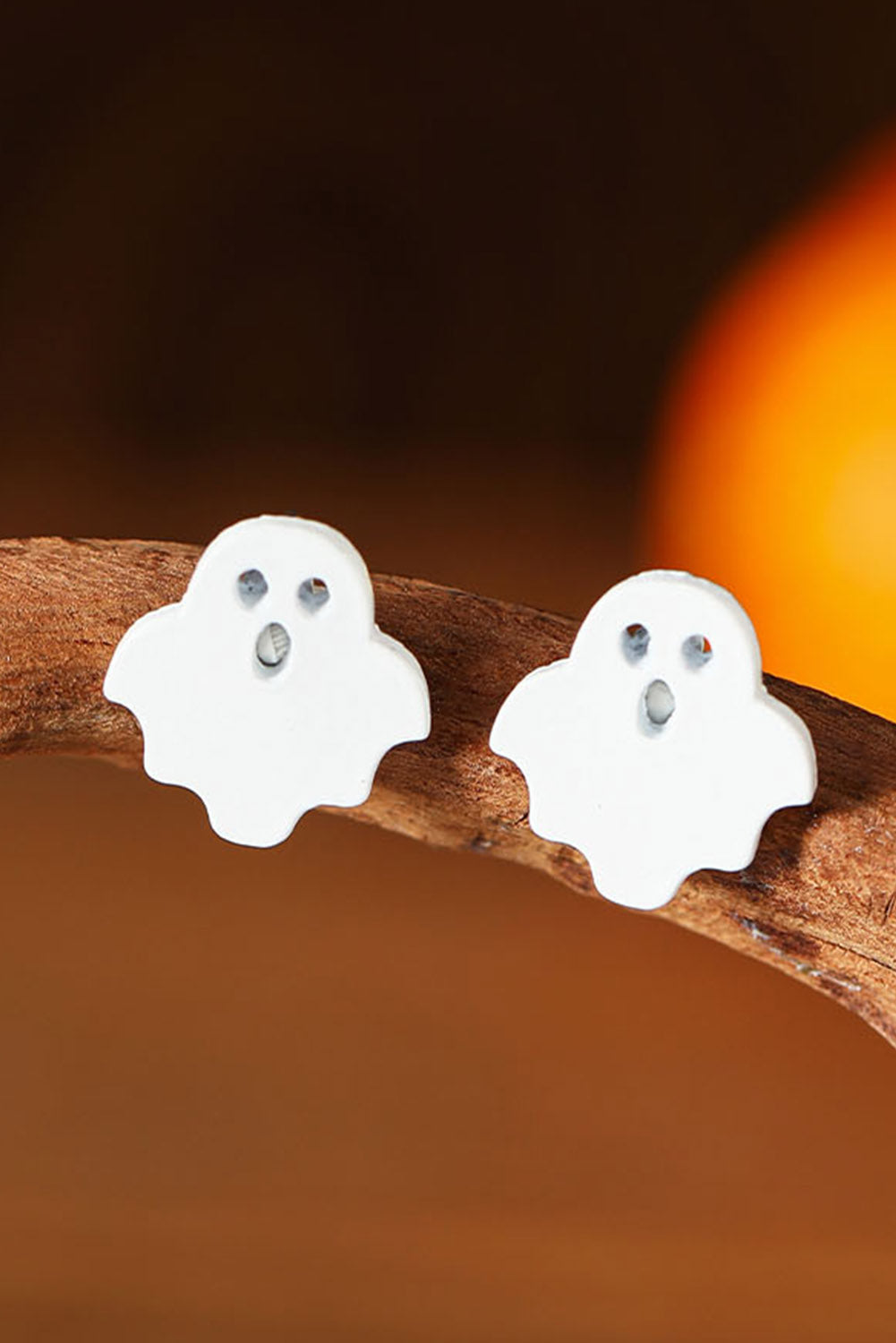 3 Pair Halloween Ornament Stud Earrings