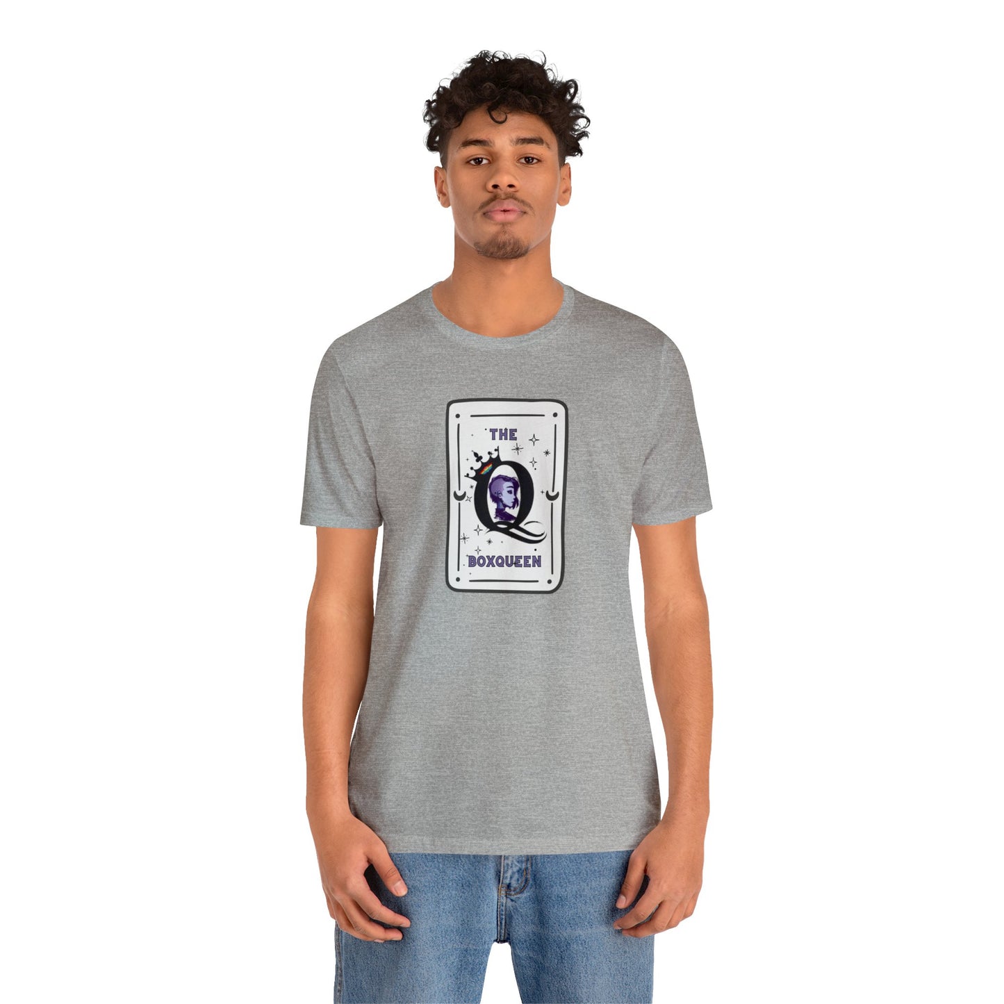 The BoxQueen Tarot Card Unisex Jersey Short Sleeve Tee