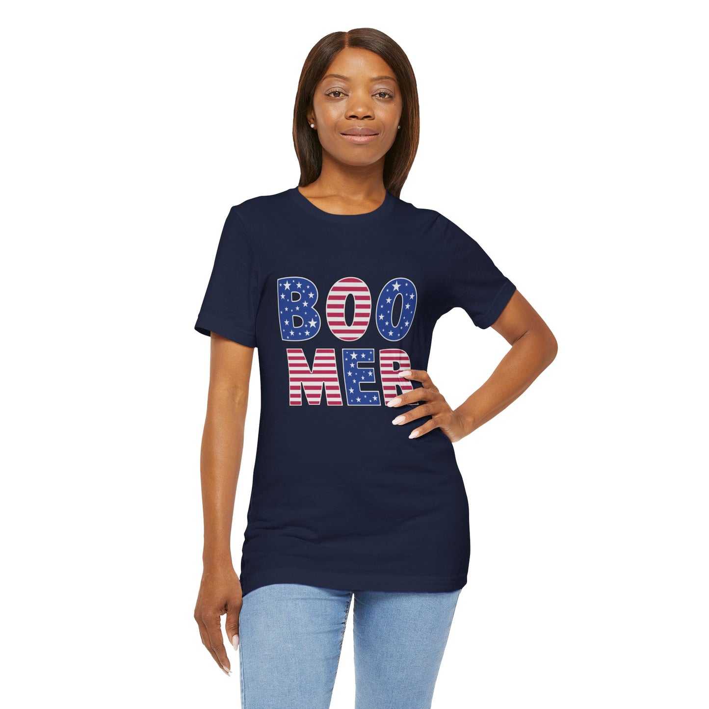 Patriotic Boomer Unisex Jersey Short Sleeve Tee