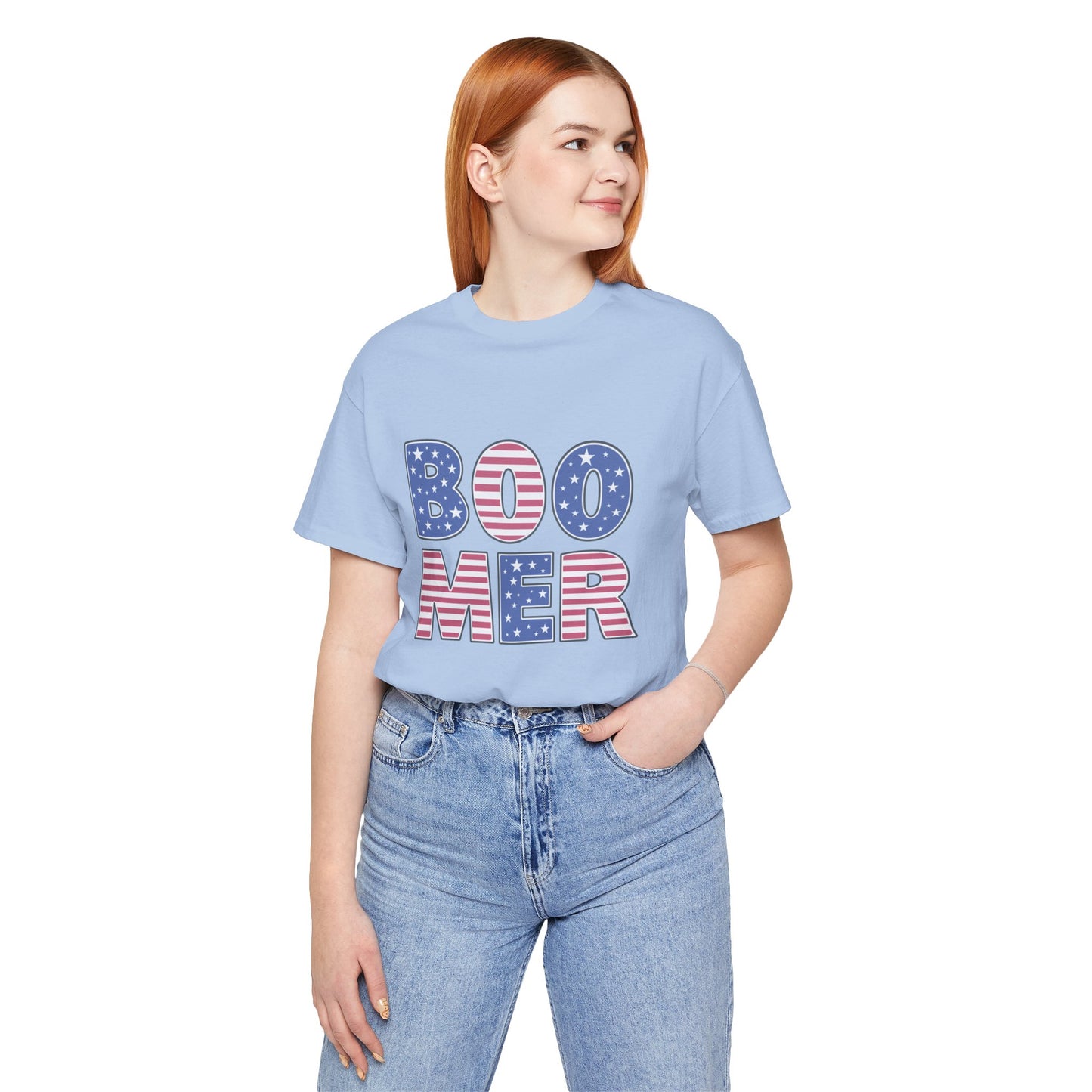 Patriotic Boomer Unisex Jersey Short Sleeve Tee