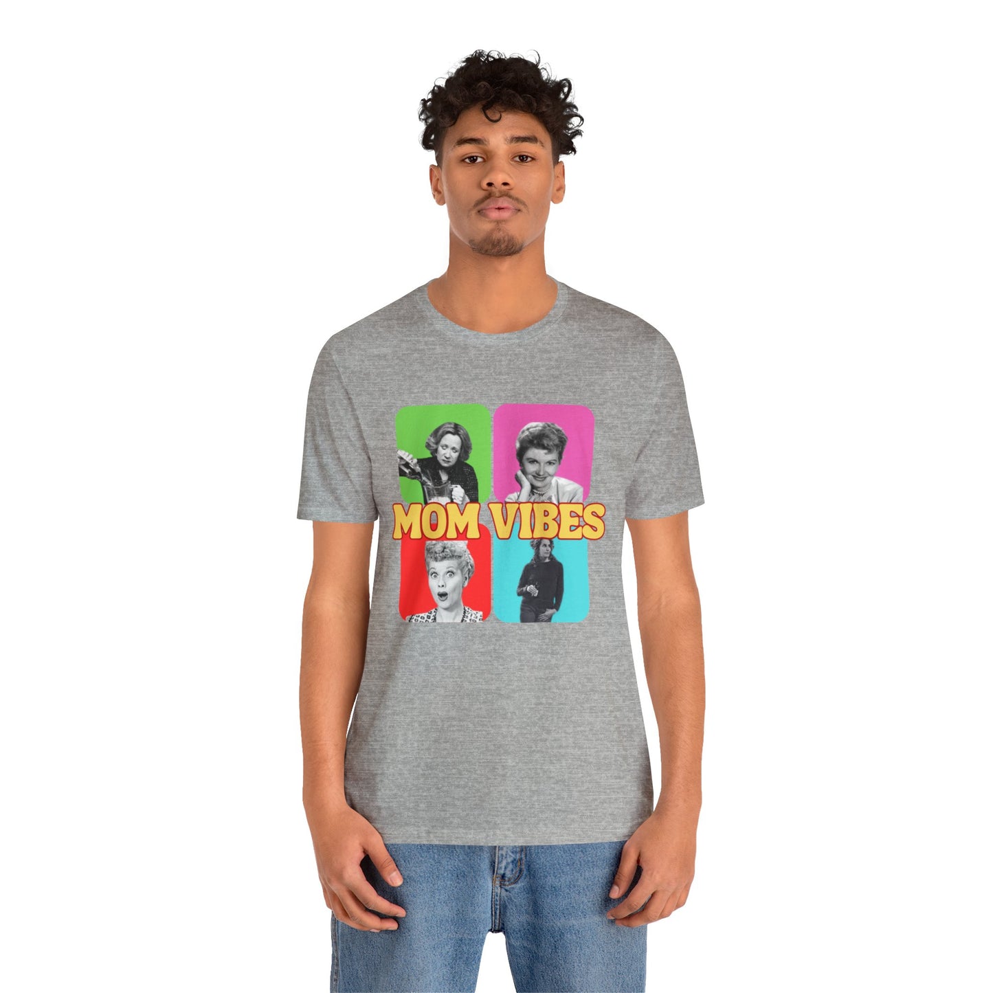 Mom Vibes (different version) Unisex Jersey Short Sleeve Tee