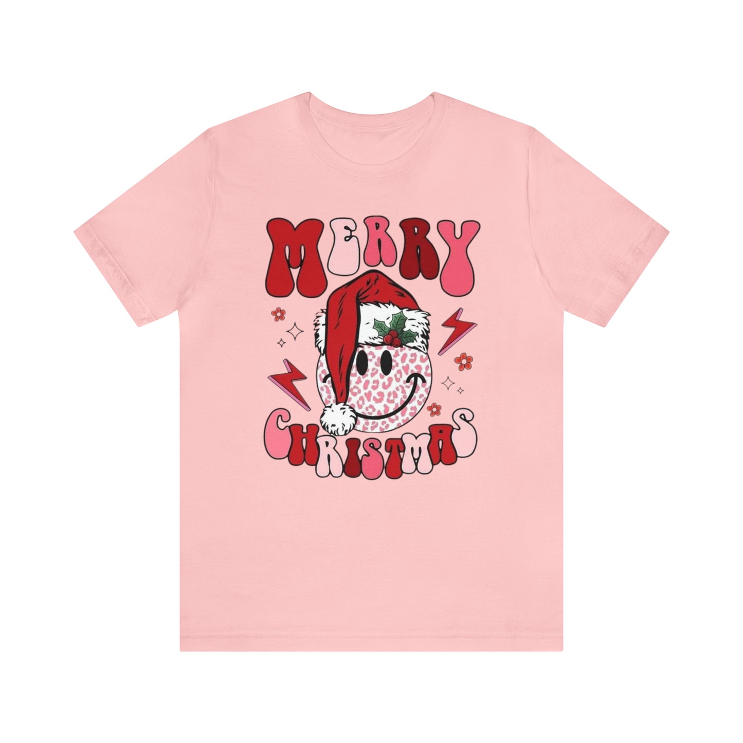 Smiley Christmas Unisex Jersey Short Sleeve Tee