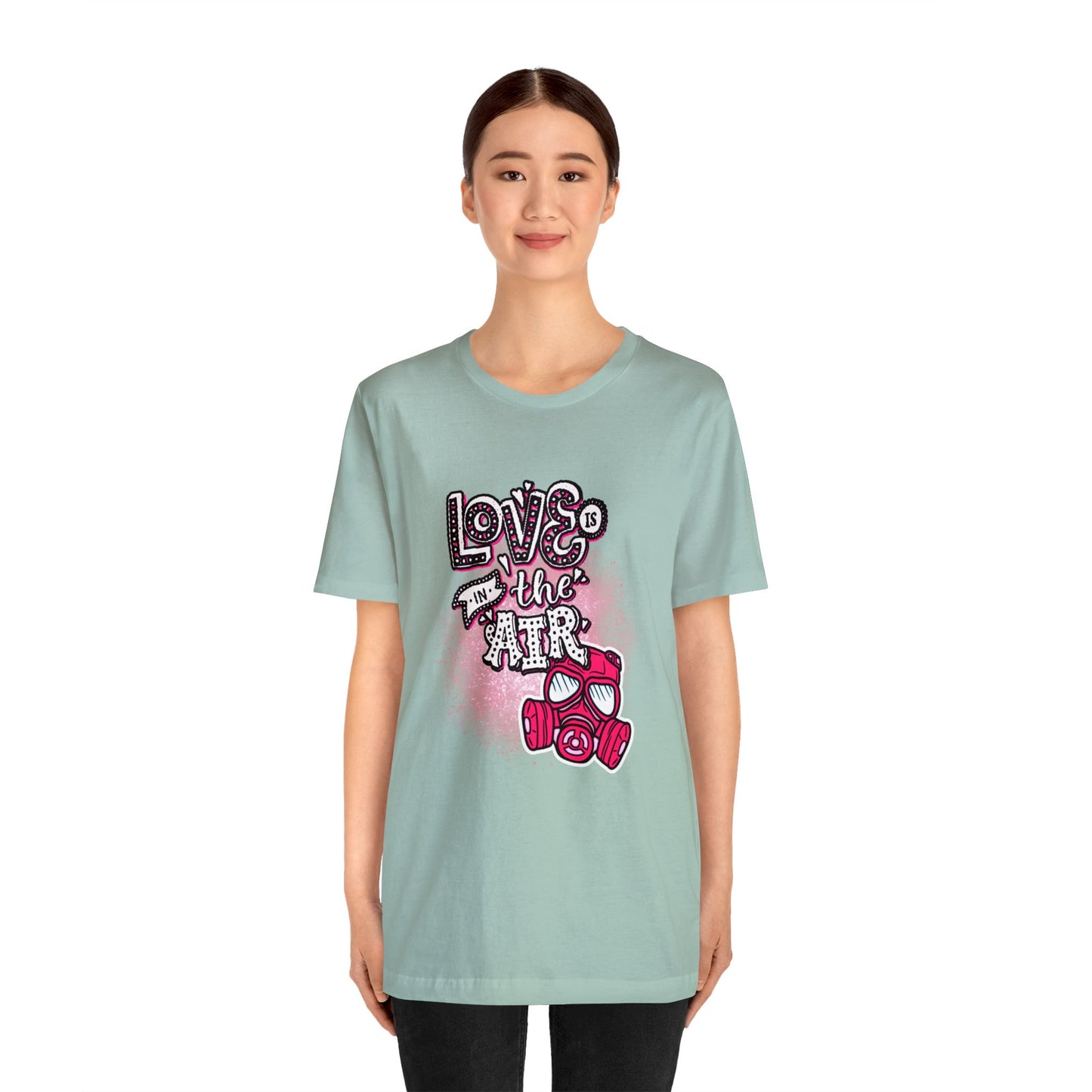 Love Is In The Air Unisex Jersey Short Sleeve Tee