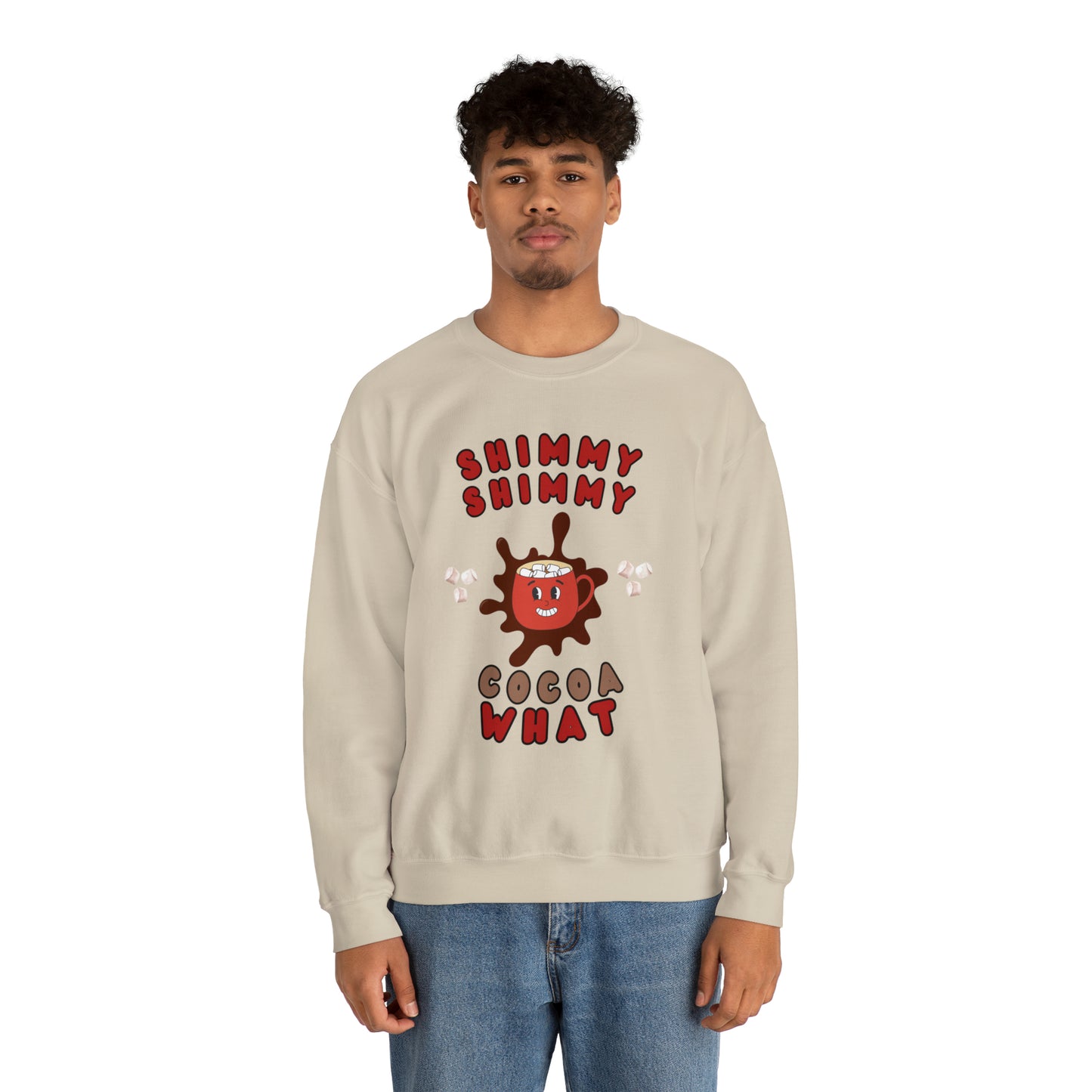 Shimmy Shimmy CoCoa What Unisex Heavy Blend™ Crewneck Sweatshirt