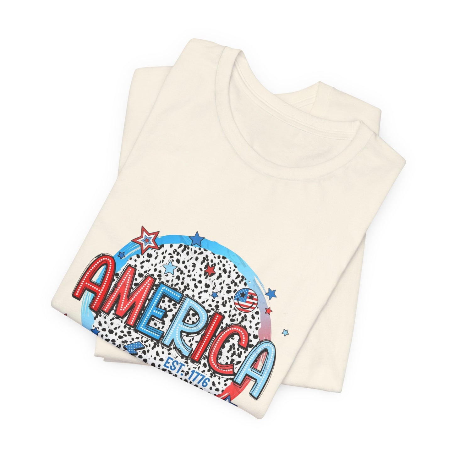 America Est 1776 Unisex Jersey Short Sleeve Tee