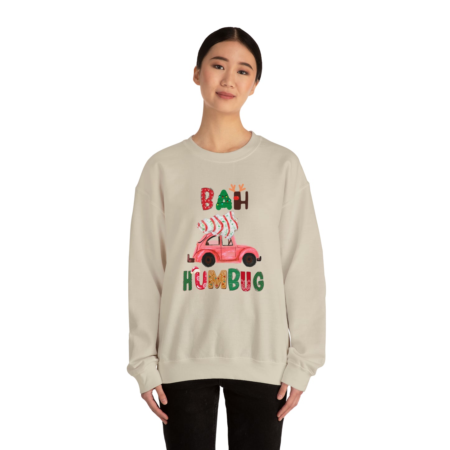 Bah Hum Bug Unisex Heavy Blend™ Crewneck Sweatshirt