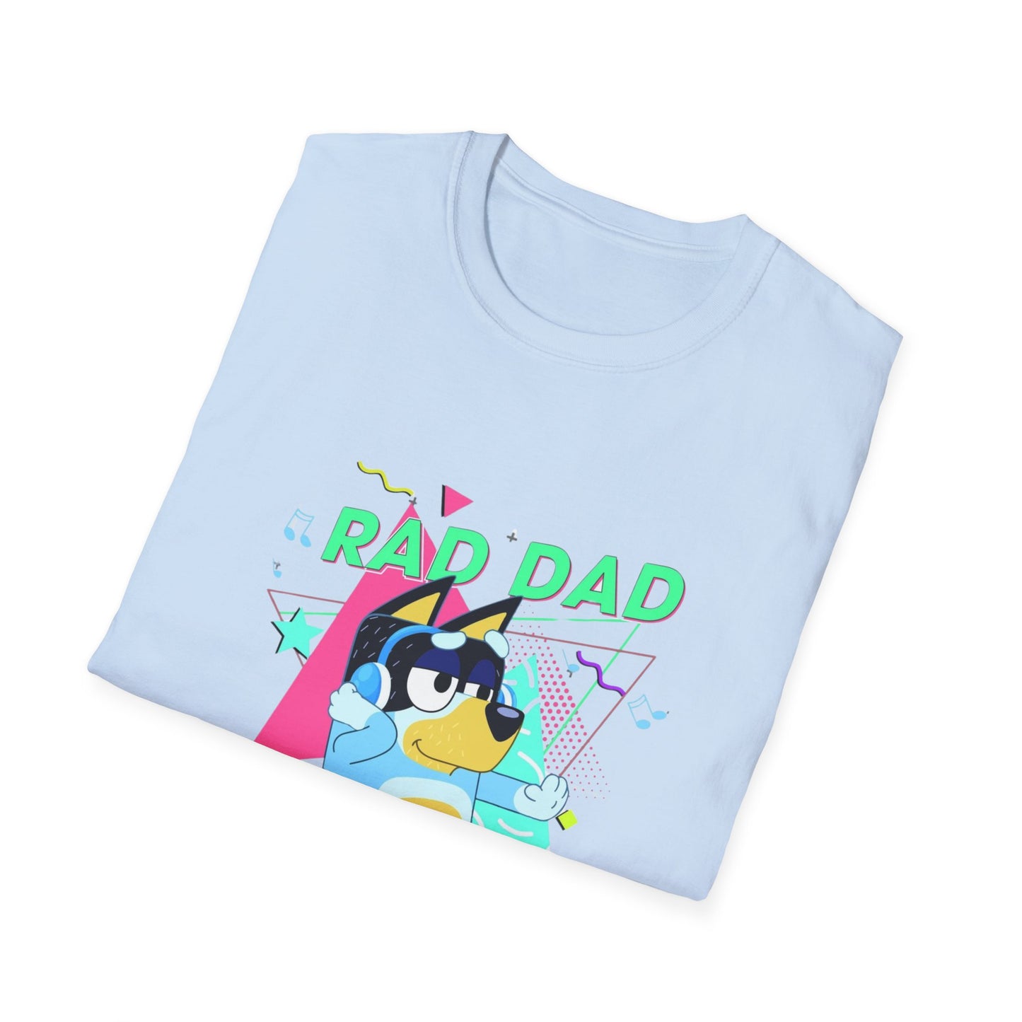 Bandit Rad Dad (Gildan) Unisex Softstyle T-Shirt