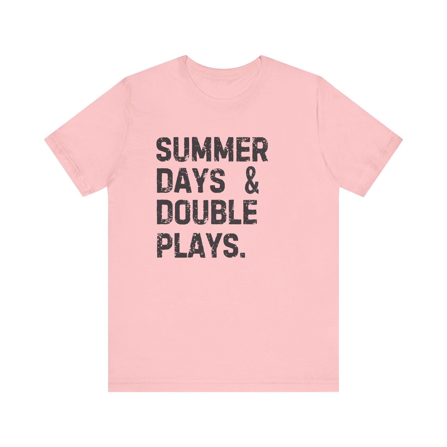 Summer Days & Double Plays Unisex Jersey Short Sleeve Tee